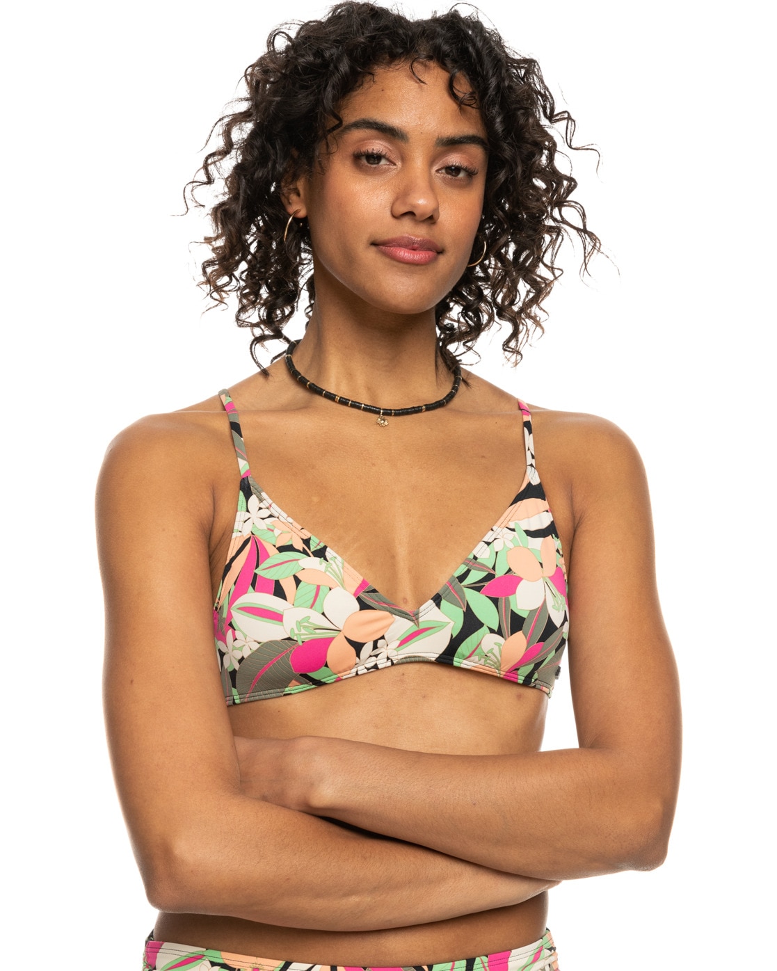 Roxy Bandeau-Bikini-Top »Printed Beach Classics«