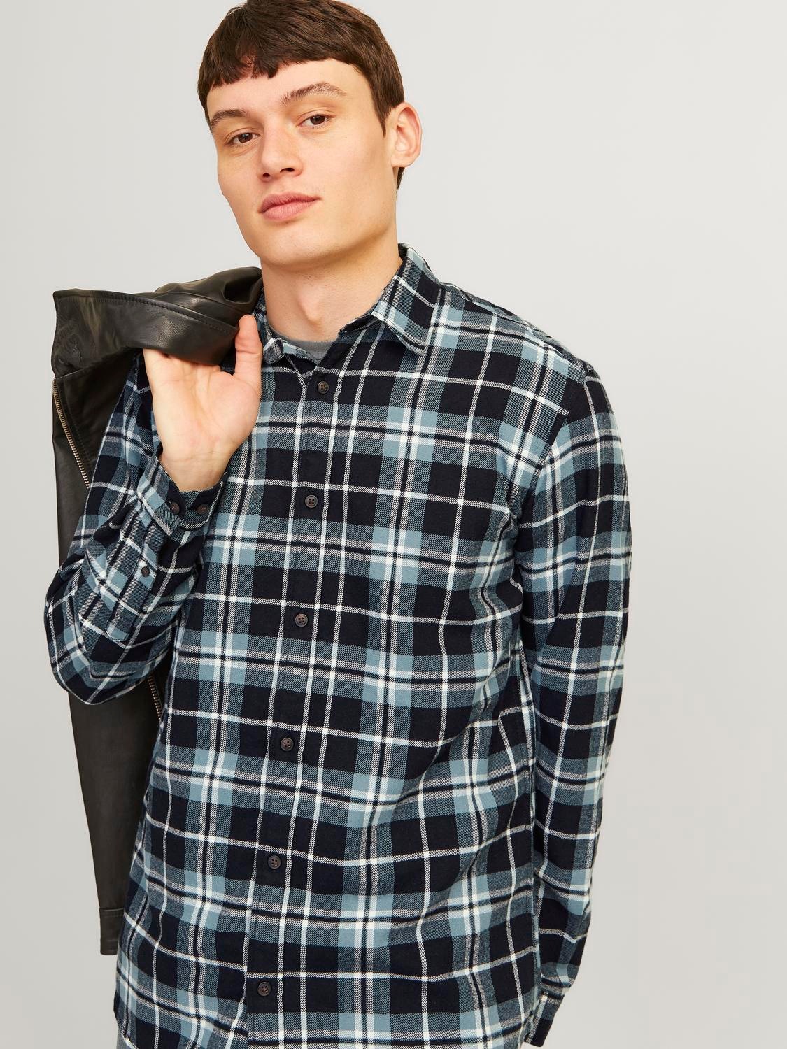 Jack & Jones Langarmhemd »JJJOSHUA FALL FLANNEL SHIRT LS«