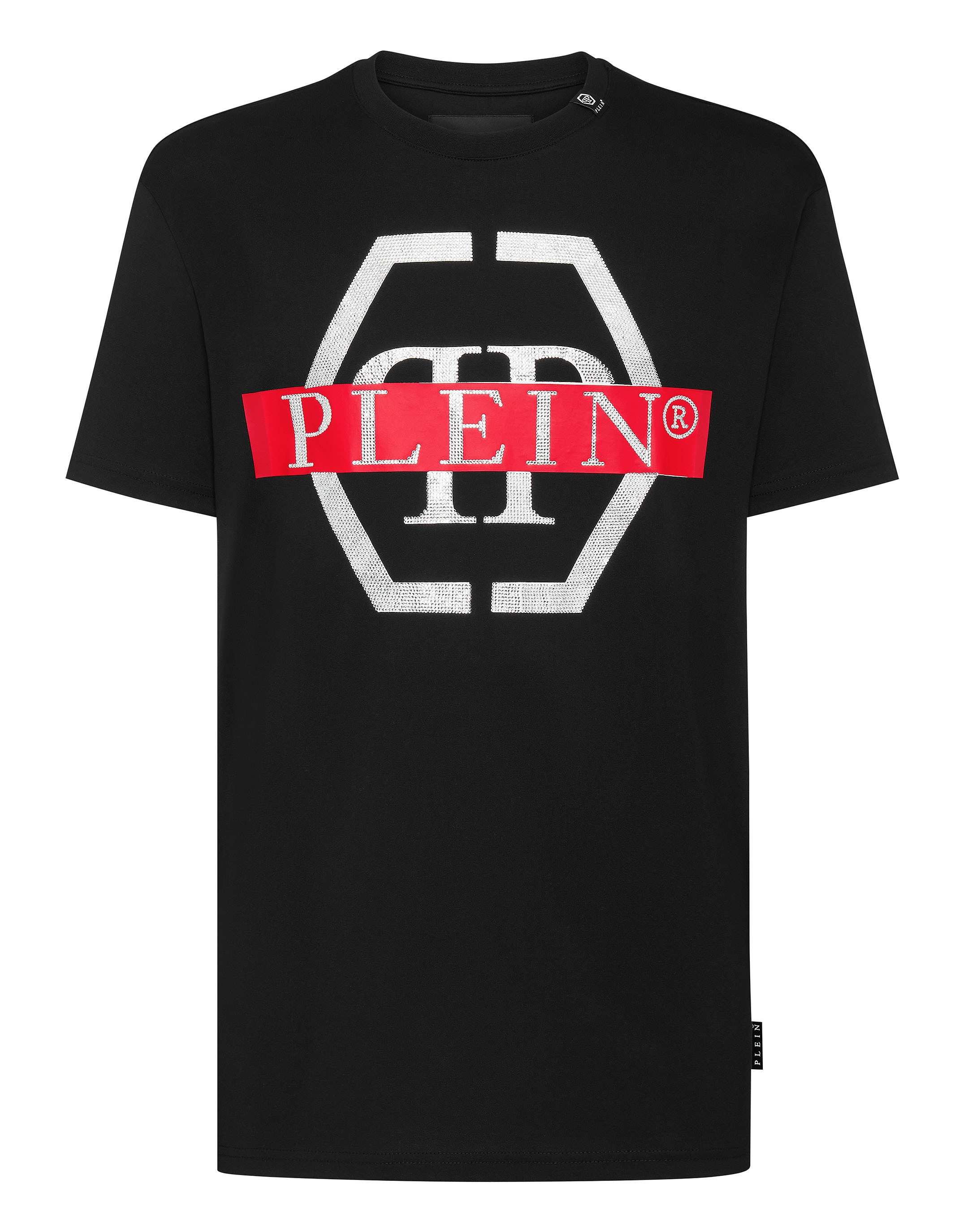 PHILIPP PLEIN "Kurzarm-Rundhals-T-Shirt"