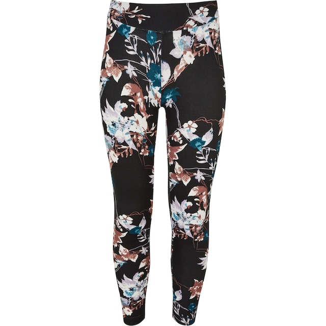 URBAN CLASSICS Leggings »Damen Girls Soft AOP Leggings«, (1 tlg.) | BAUR