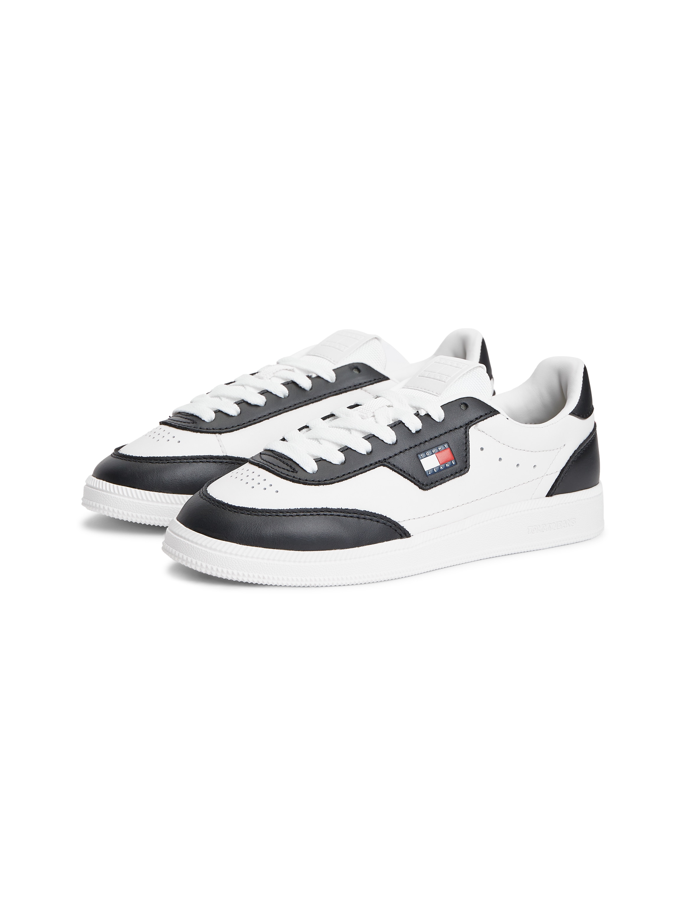 Tommy Jeans Plateausneaker "THE GREENWICH EDGE LTR" Freizeitschuh, Halbschuh, Schnürschuh mit Schaftrand-Polsterung