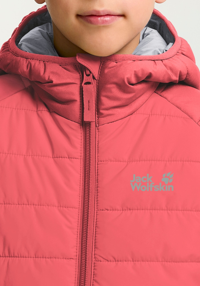Jack Wolfskin Outdoorjacke »ZENON JKT KIDS«, mit Kapuze