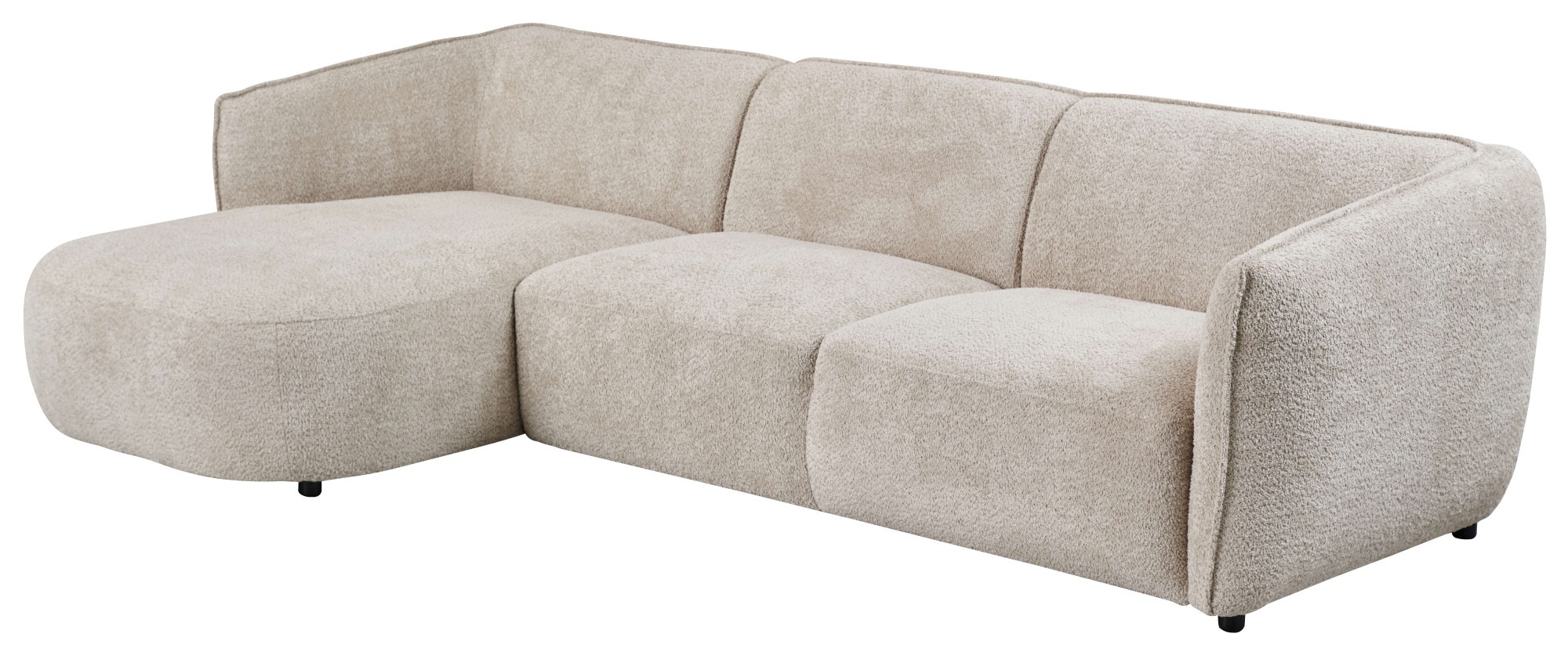 andas Ecksofa »Ostrup«, schlichtes modernes Design, in verschiedenen Farben