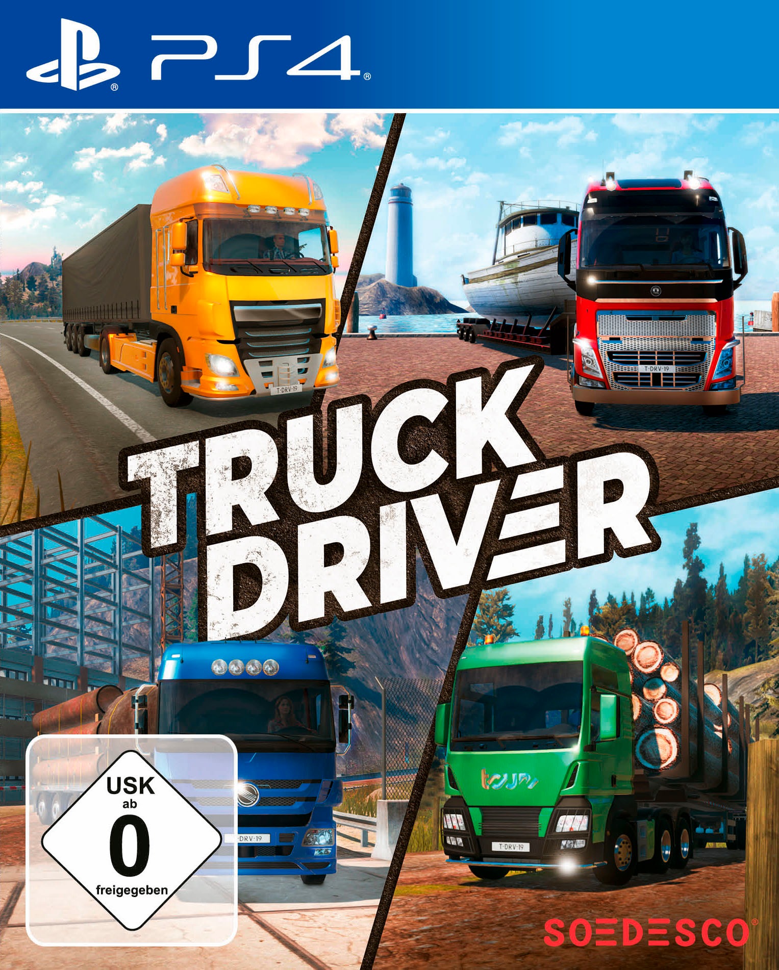 SOEDESCO Spielesoftware »Truck Driver«, PlayStation 4