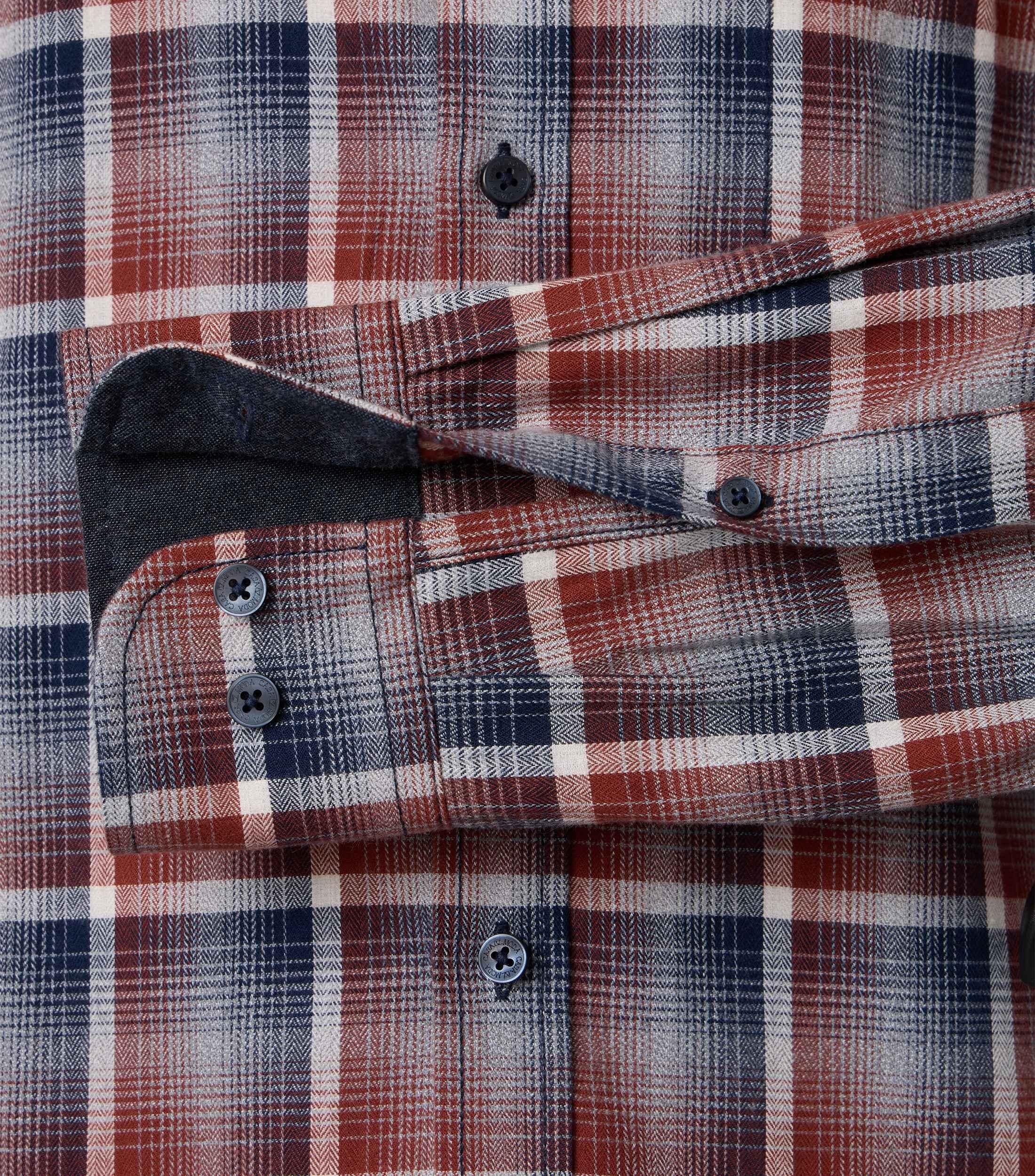 CASAMODA Langarmhemd »CASAMODA Freizeithemd kariert«