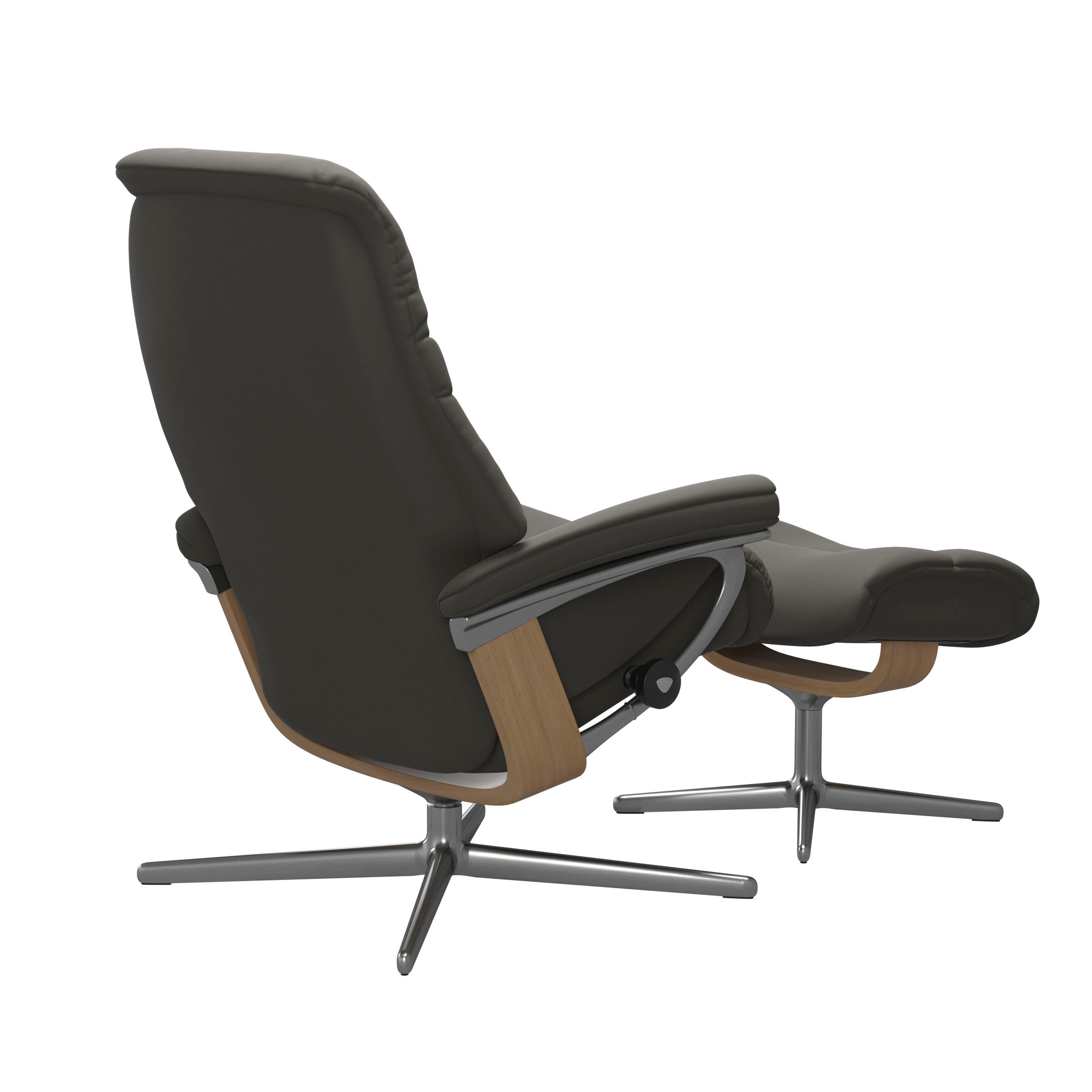 Stressless® Fußhocker »Sunrise«, mit Cross Base, Größe S, M & L, Holzakzent Eiche