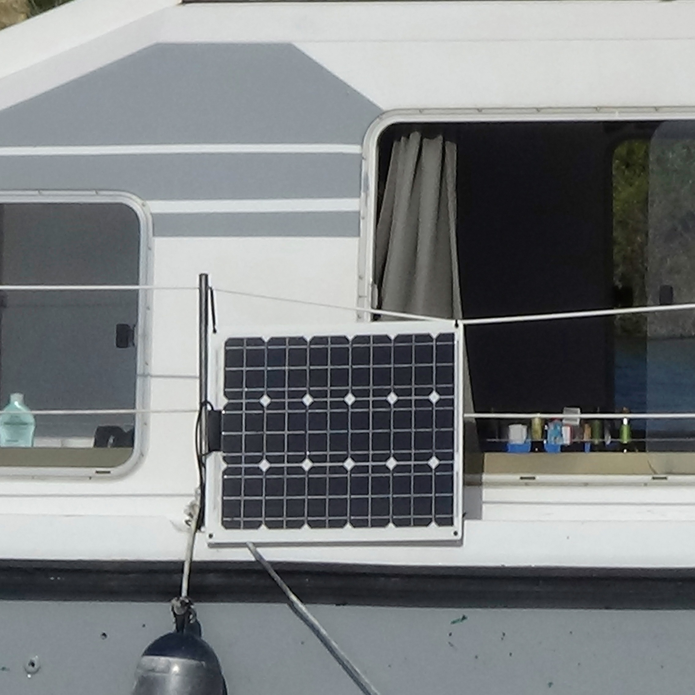 Sunset Solarmodul »Laminat-Set 50 Watt«, (Set), für Boote und Yachten, rahmenlos