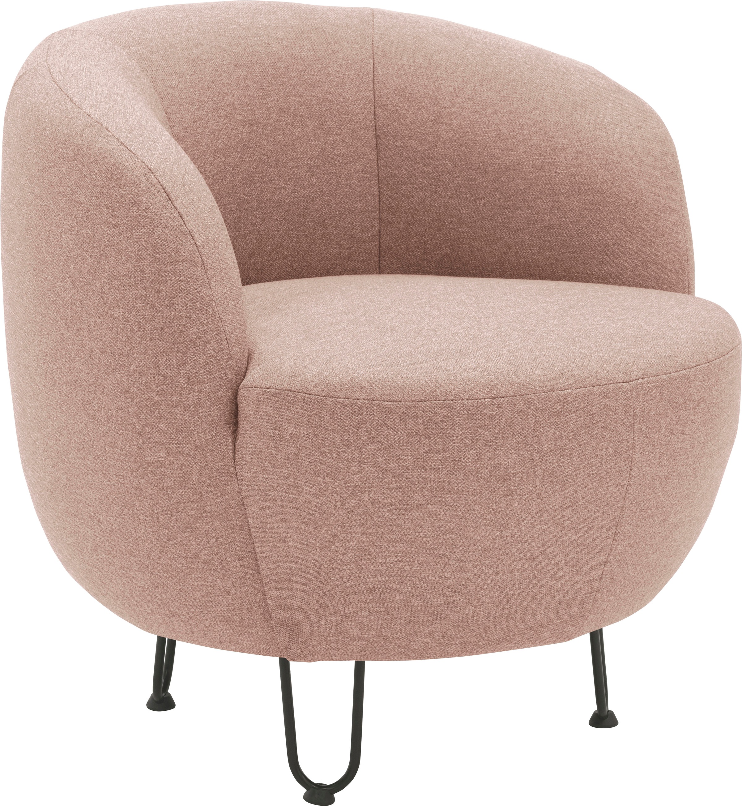 Thumbnail - Home affaire Sessel "Anjuli Lieferzeit nur 2 Wochen" Runde Form, perfektes Einzelstück, Flausch oder Feinstruktur