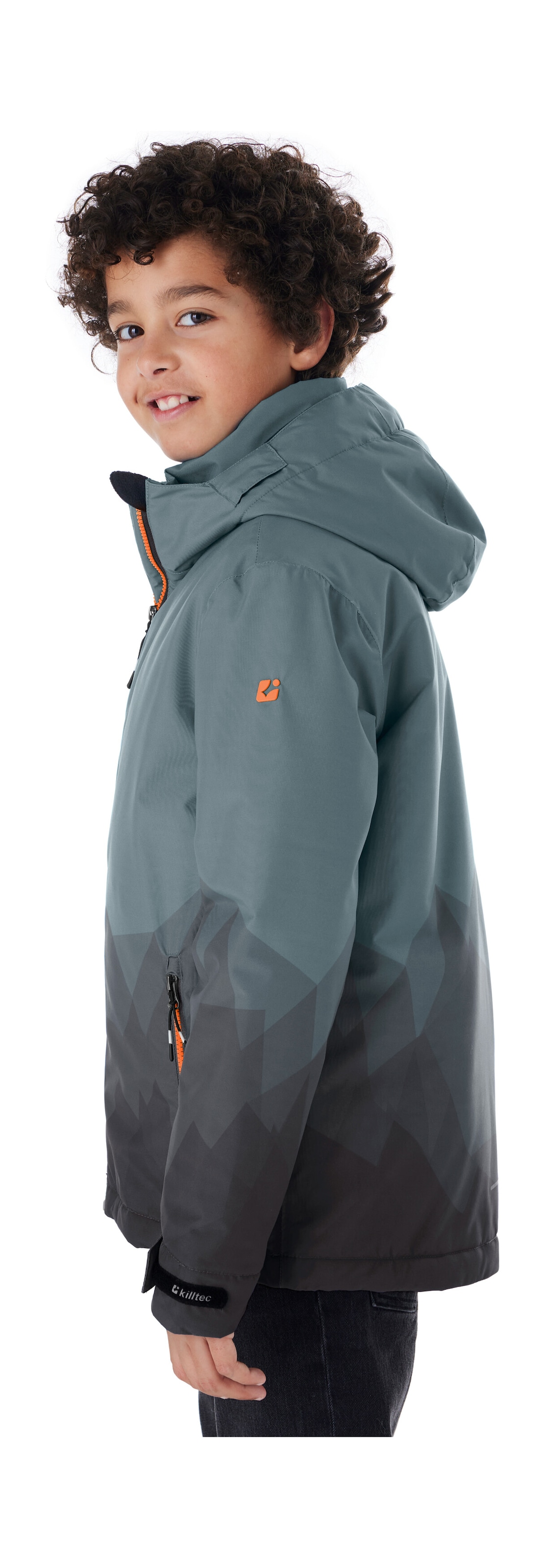 Killtec Skijacke »KSW 383 BYS SKI JCKT« Wasser- und winddichte Skijacke mit verstellbarer Kapuze