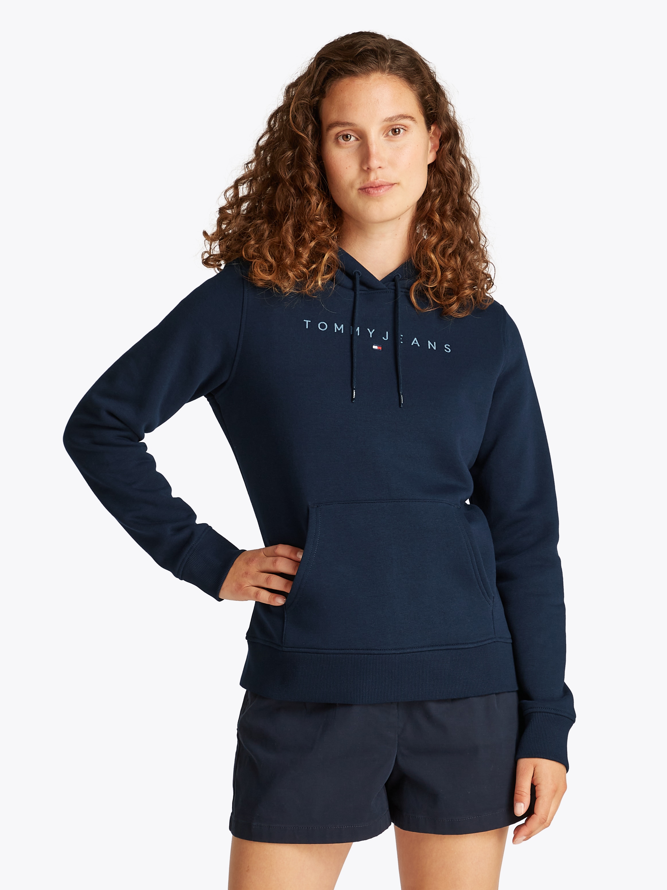 Tommy Jeans Curve Kapuzensweatshirt "TJW REG TONAL LINEAR HOODIE EXT", in G günstig online kaufen