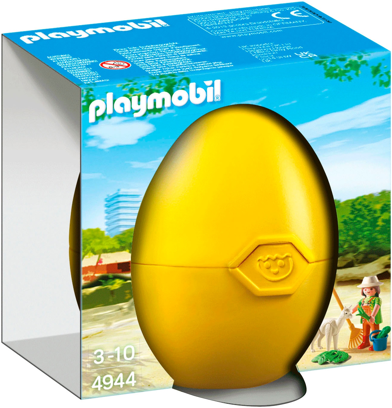 Playmobil® Konstruktions-Spielset »Tierpflegerin mit Alapaka (4944), Playmobil«, Made in Europe