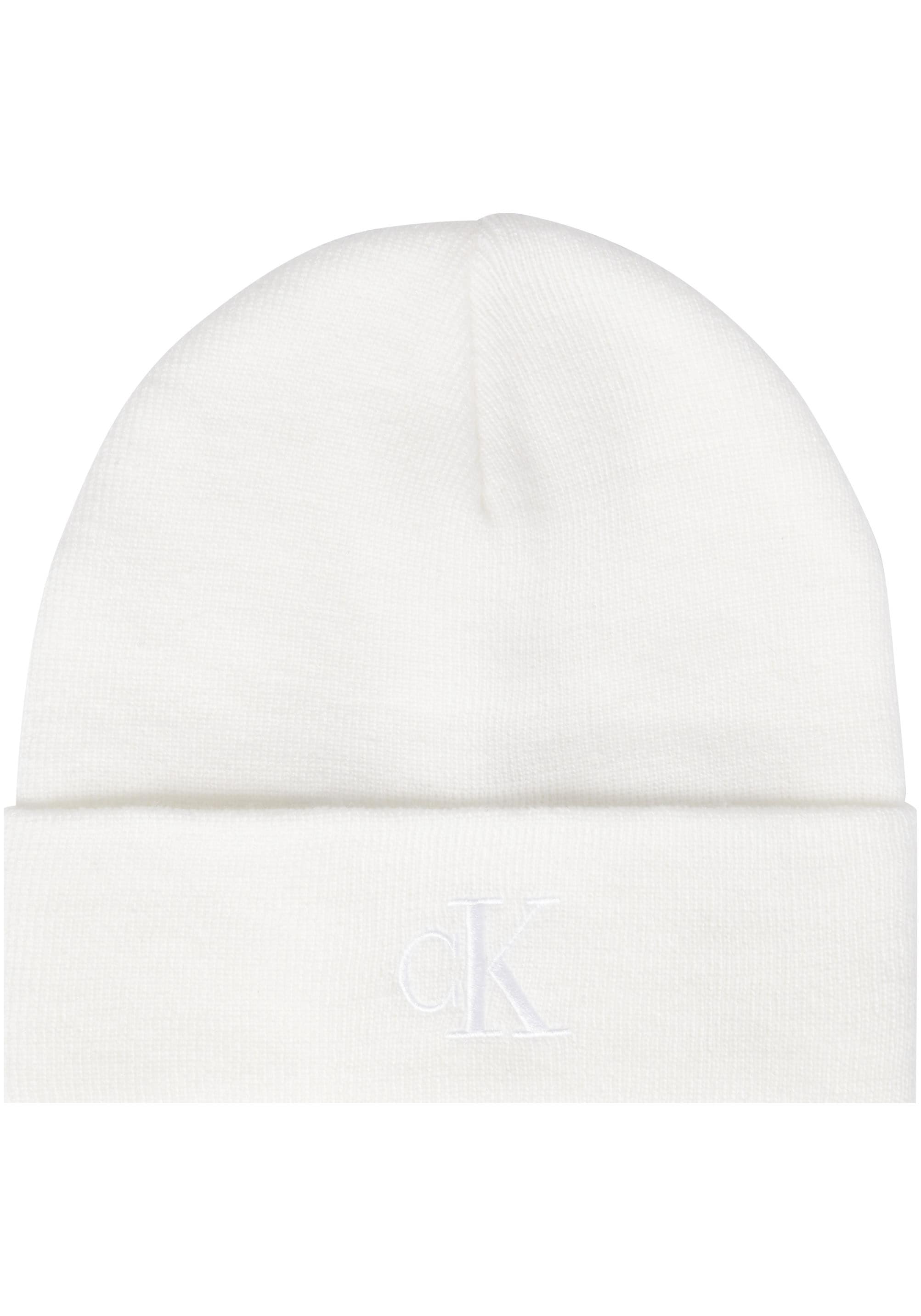 Beanie »MONOGRAM EMBRO BEANIE«, mit Calvin Klein Jeans Stickerei