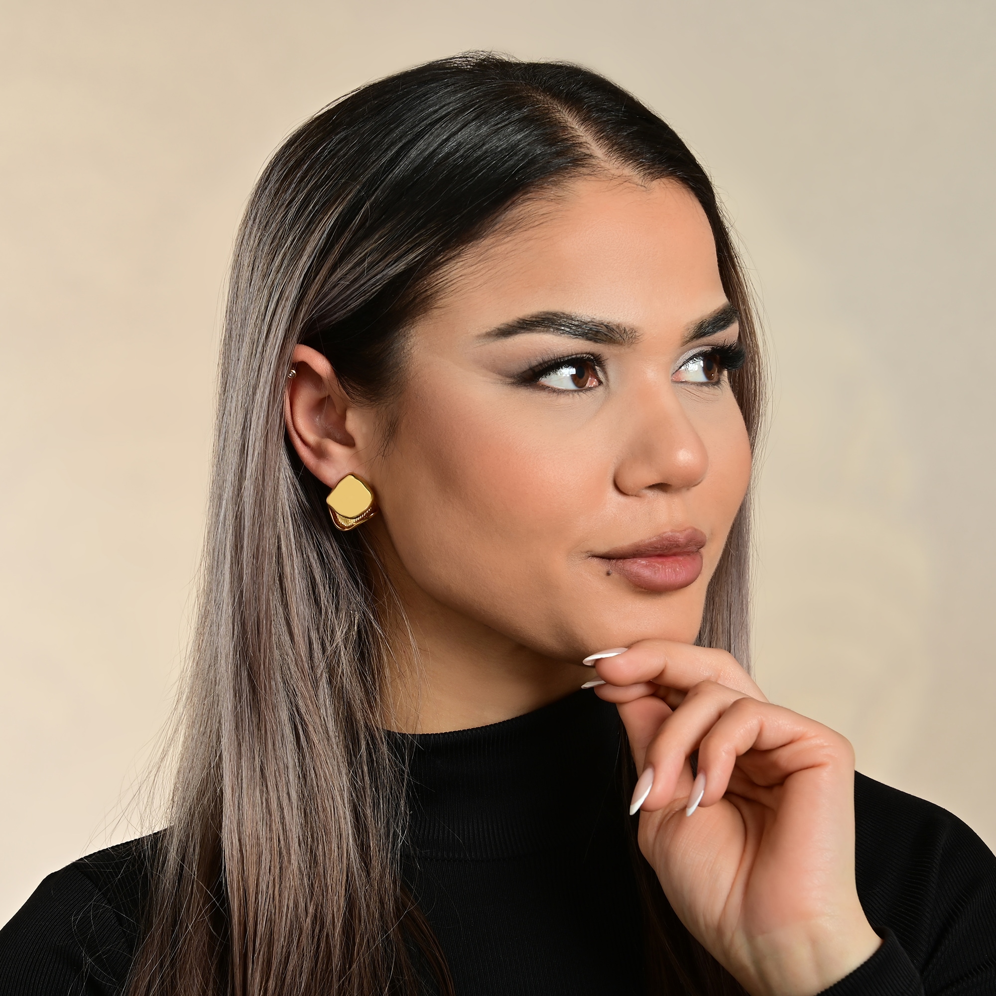 Adelia´s Paar Ohrhänger »Damen Ohrringe – Ohrstecker aus Edelstahl« Ein kleines Geschenk mit großer Wirkung