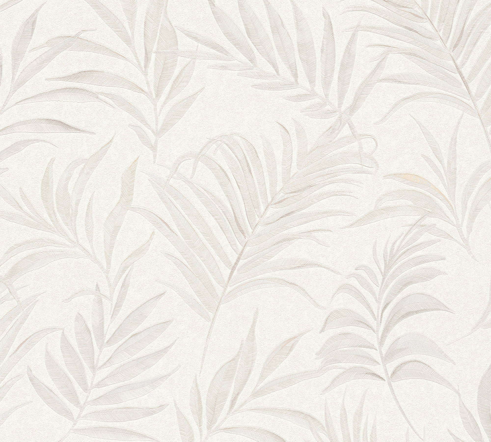 CosmoLiving by Cosmopolitan Vliestapete »Midnight Botanica-Mystery Tapete« matt strukturiert Tropisches Blätterdesign in moderner Eleganz