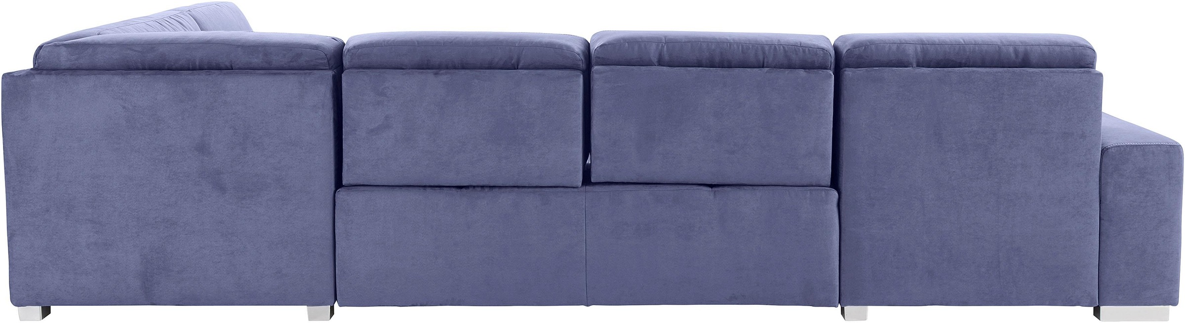 sit&more Wohnlandschaft »Santorini U-Form« mit Federkern und Sitztiefenverstellung, wahlweise mit Bettfunktion