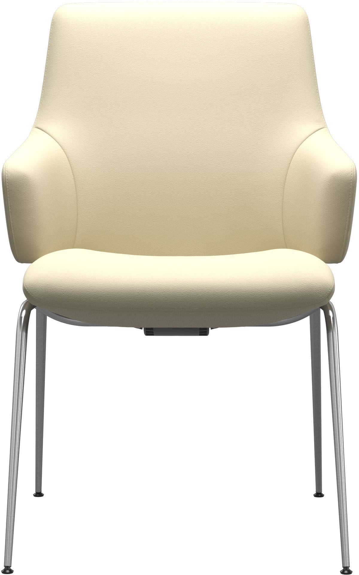 Stressless® Polsterstuhl »Laurel«, Leder PALOMA, Low Back mit Armlehne, Größe L, mit Beinen aus Stahl in Chrom glänzend
