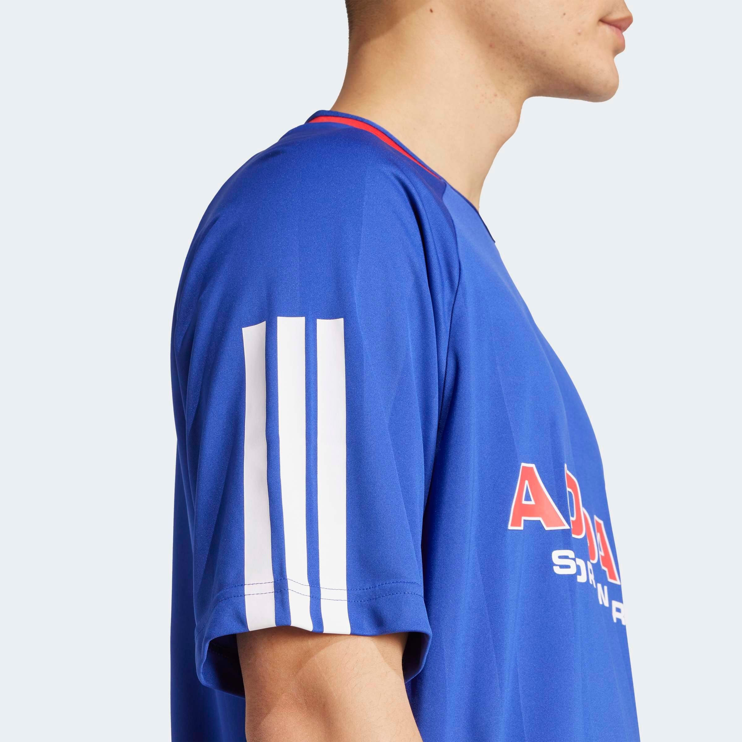adidas Sportswear T-Shirt »HOUSE OF TIRO NATIONS PACK TRIKOT« sportlicher Stil, ohne Verschluss, aus Polyester, pflegeleicht
