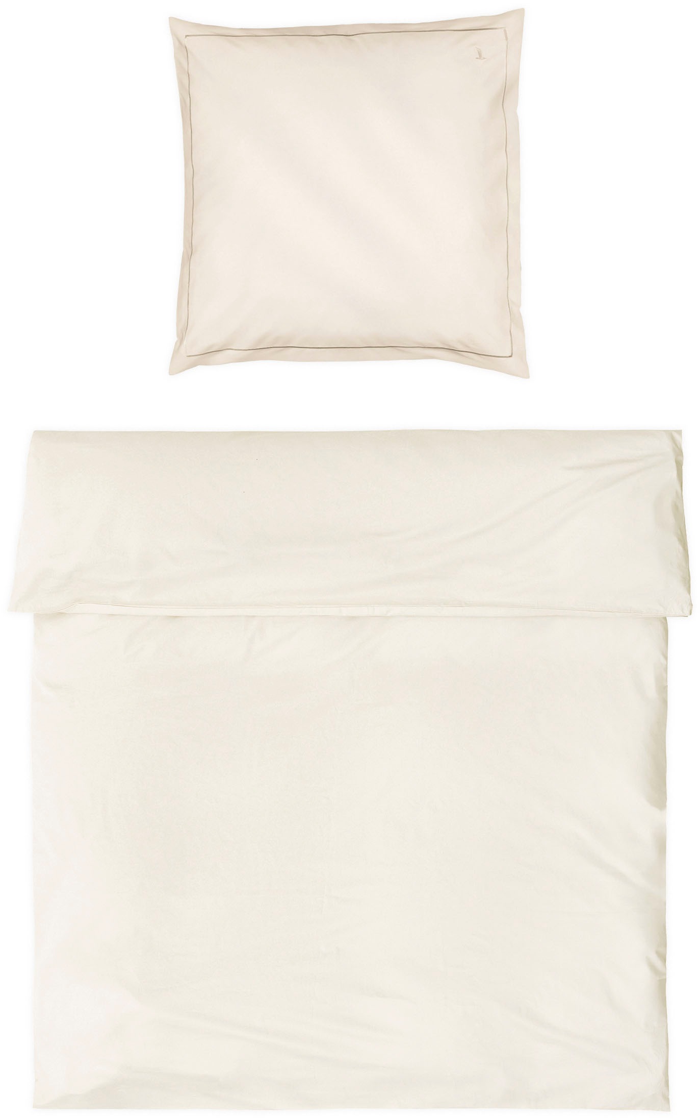 Möve Bettwäsche "Möve Luxury Bettwäsche Set" 2 Stk. mit elegantem Zierstick