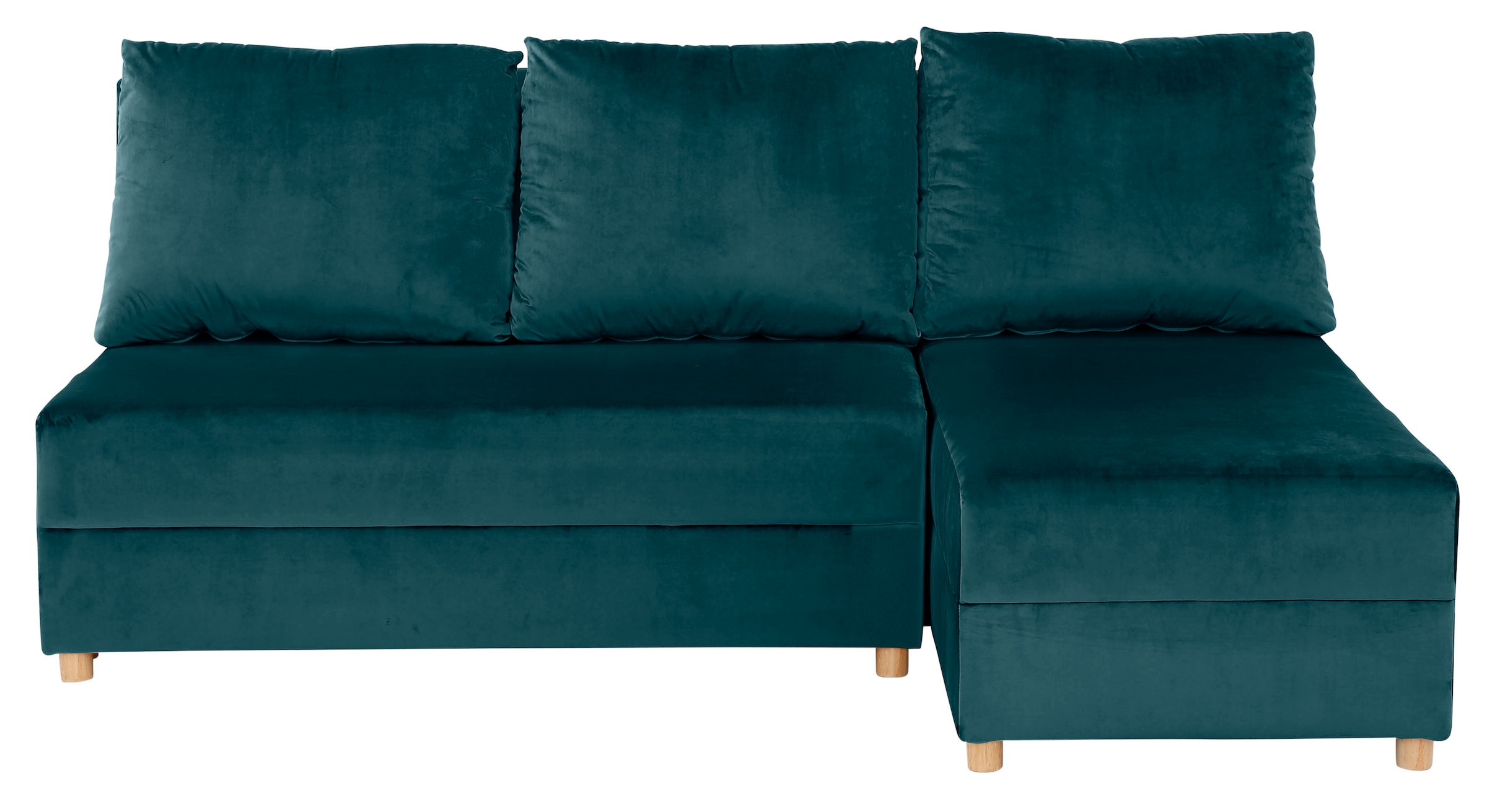 INOSIGN Ecksofa »Mick L-Form«, Longchair links/rechts montierbar, wahlweise mit Bettfunktion