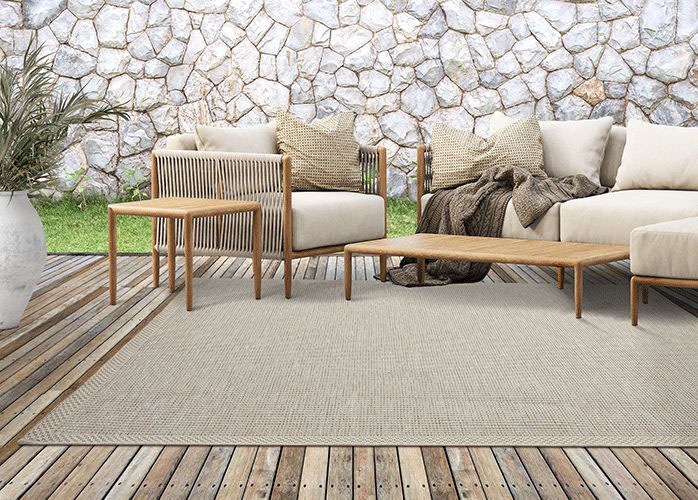 MERINOS Ottowa 22572 Runner Beige/Grey 67x180cm 3