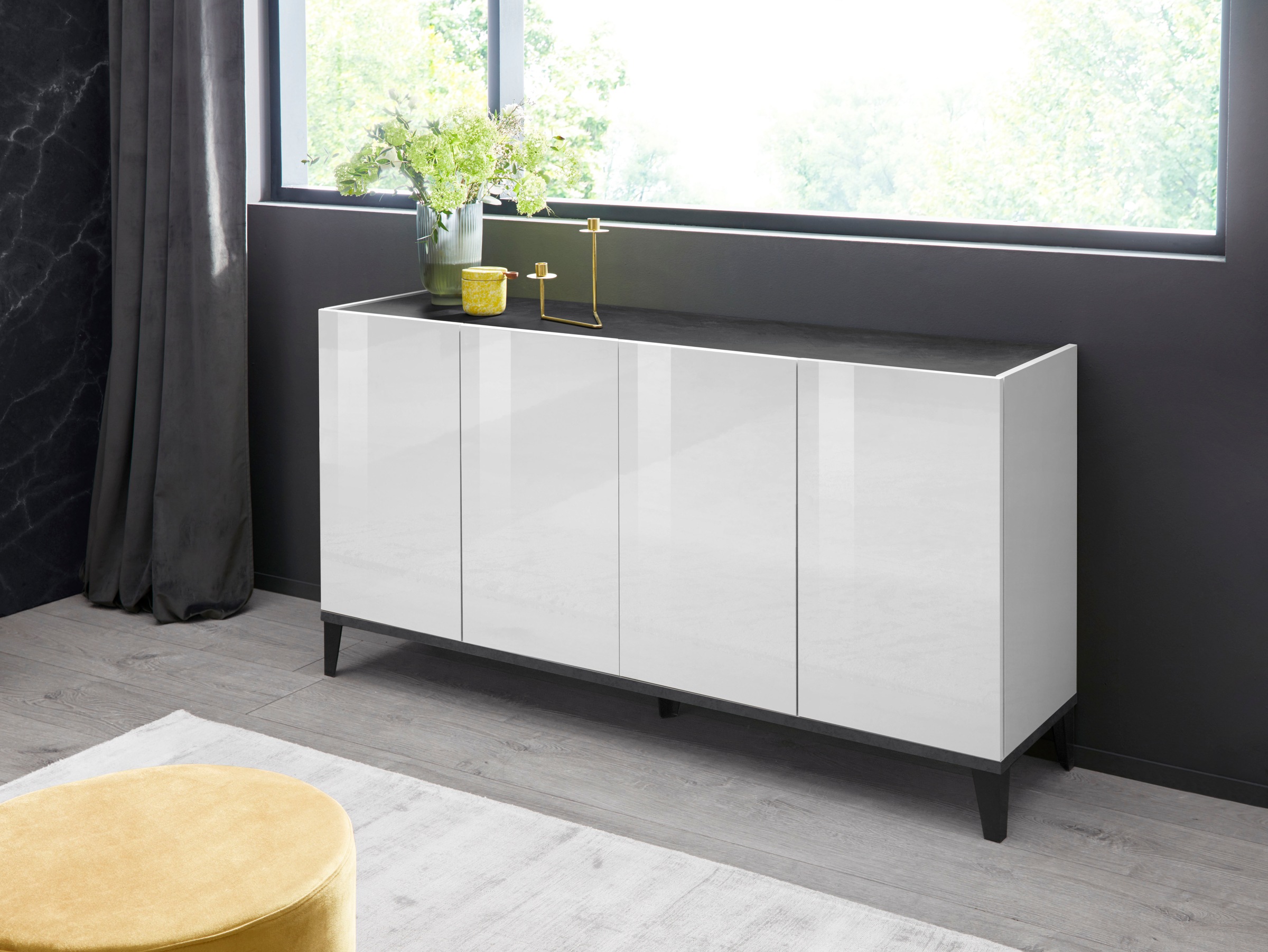 Home affaire Sideboard "Sunrise" Breite 160 cm günstig online kaufen