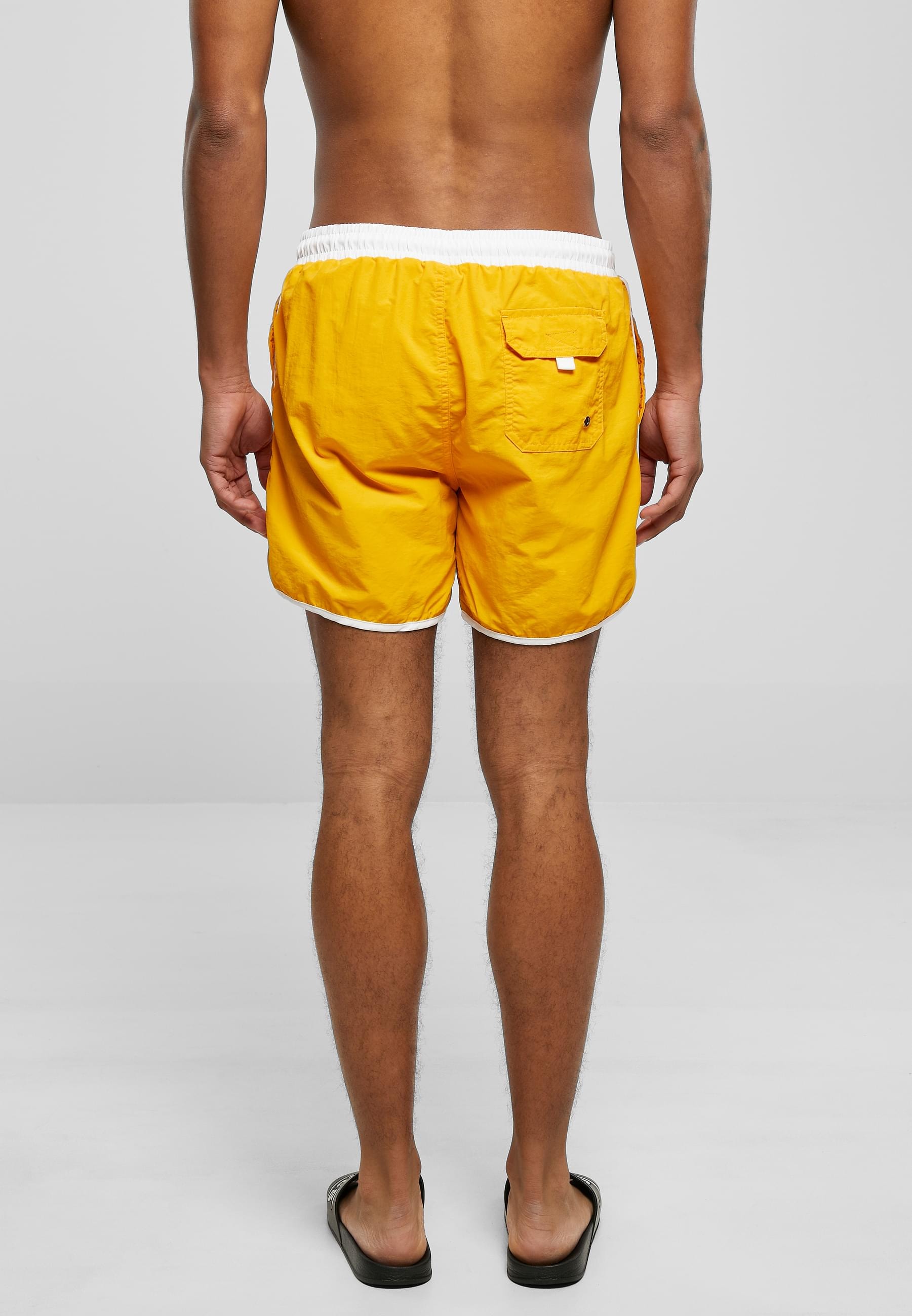 URBAN CLASSICS Badeshorts »Urban Classics Herren Retro Swimshorts«