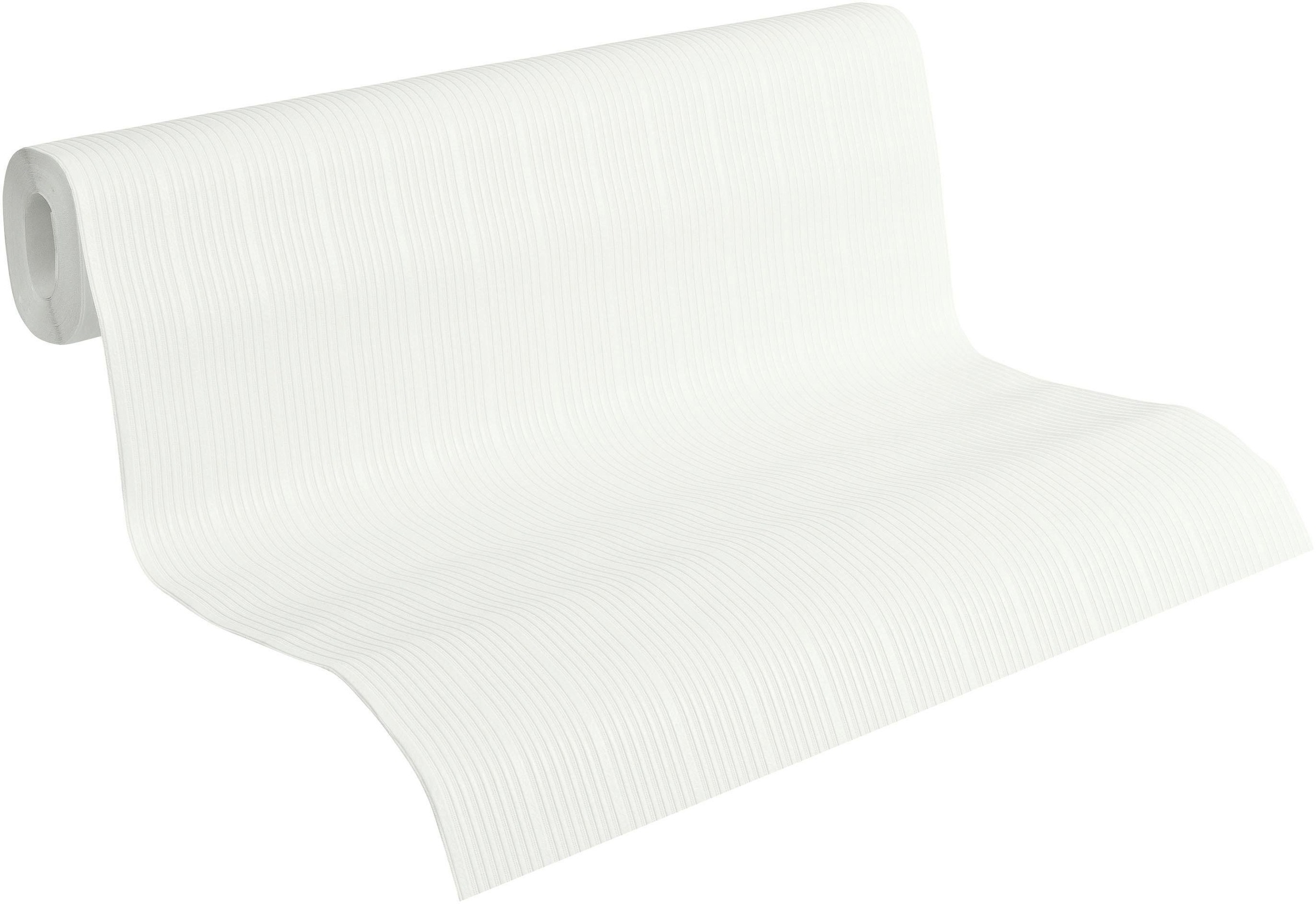 Thumbnail - A.S. Création Vliestapete "Meistervlies" Streifen  gestreift  mehrfarbig strukturiert Tapete Streifen Überstreichbar Tap...