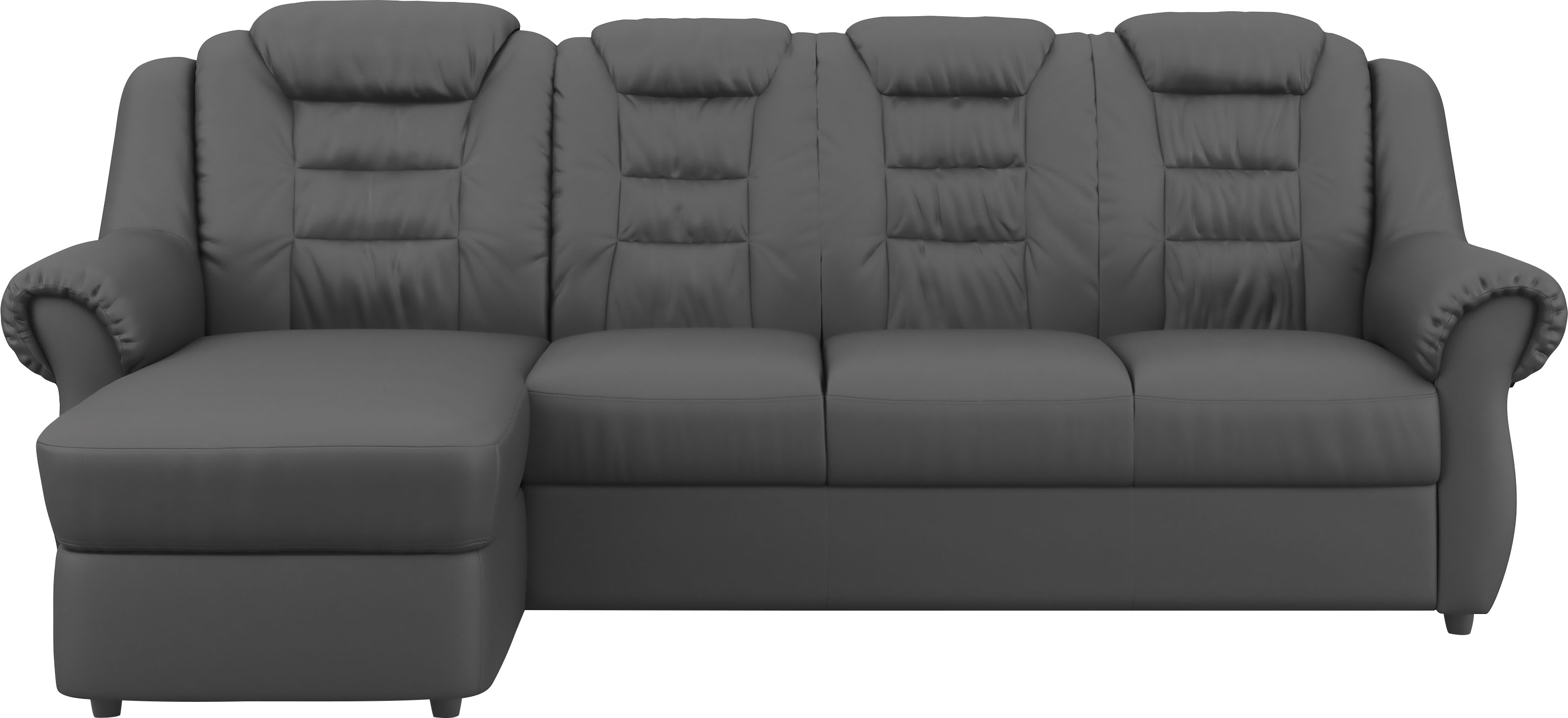 Home affaire Ecksofa "Boston L-Form" mit hoher Rückenlehne, wahlweise mit Schlaffunktion
