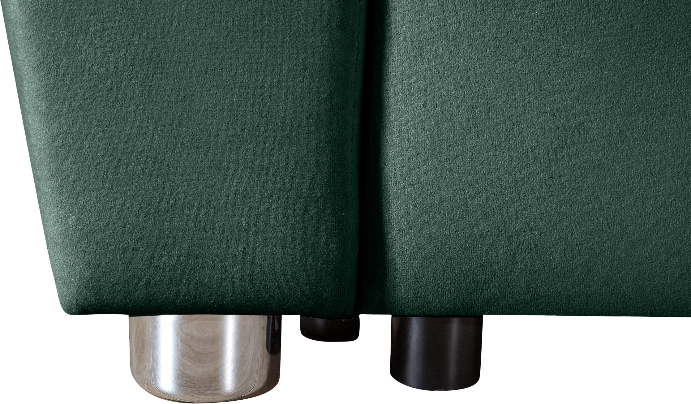 COLLECTION AB Ecksofa »JANA«, Ecksofa,Bettfunktion,Bettkasten,Bonnelfederkern,Rückenkissen