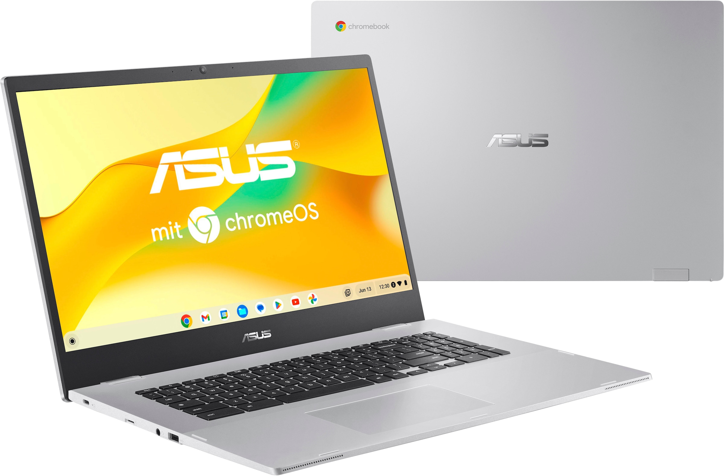 Asus Chromebook »CX1 UHD Intel, Graphics Zoll, cm, Silber, / 43,9 | Pentium BAUR CX1700CKA-BX0115«, 17,3