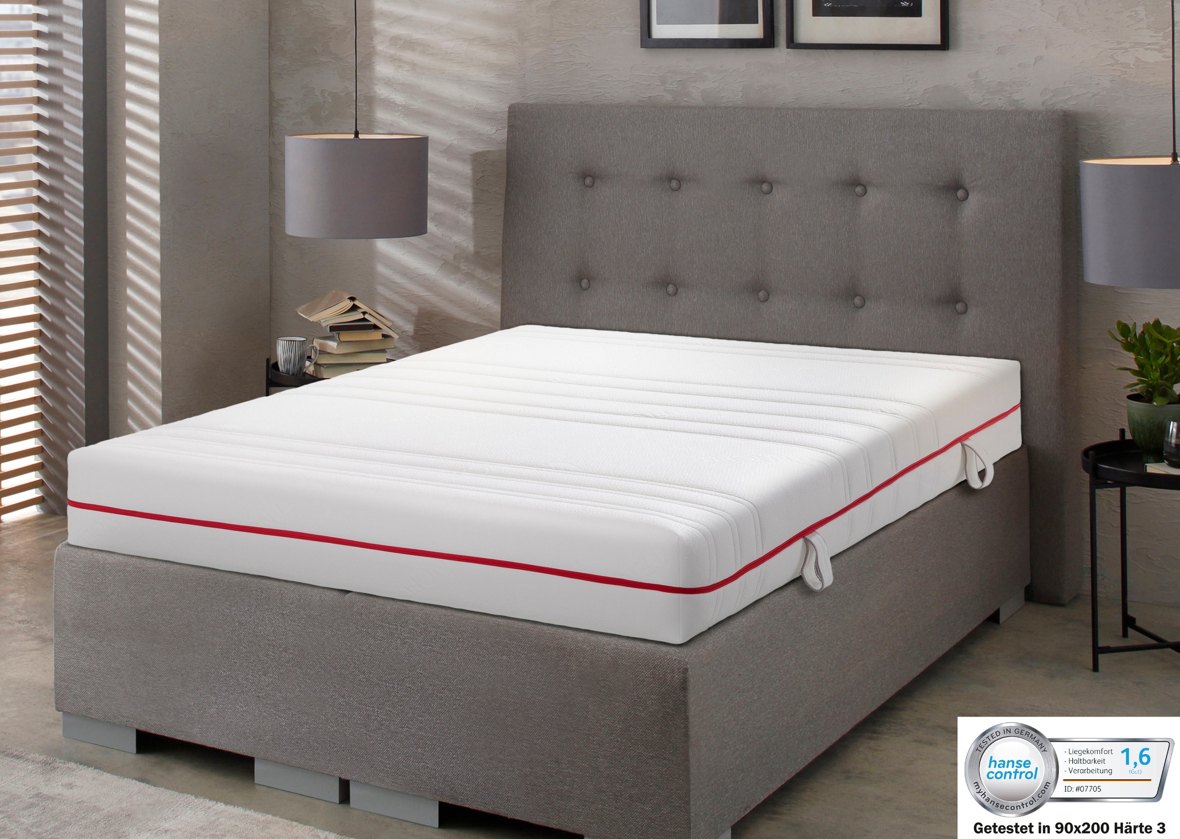 Beco Taschenfederkernmatratze "Vario Lux Greenfirst" 22 cm hoch 480 Federn günstig online kaufen