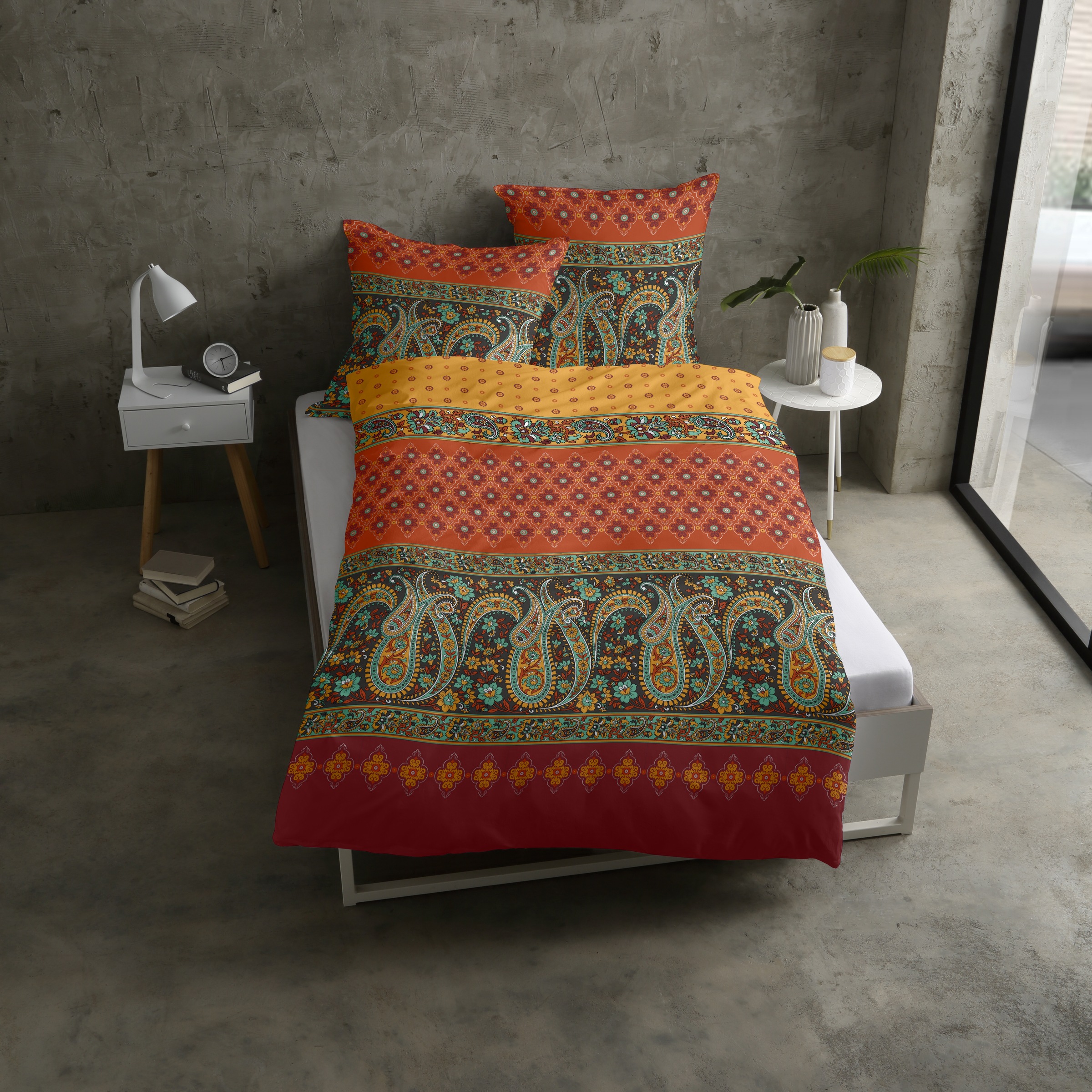 CASATEX Bettwäsche "Murillo" 2 Stk. paisley, orientalisch, indisch günstig online kaufen