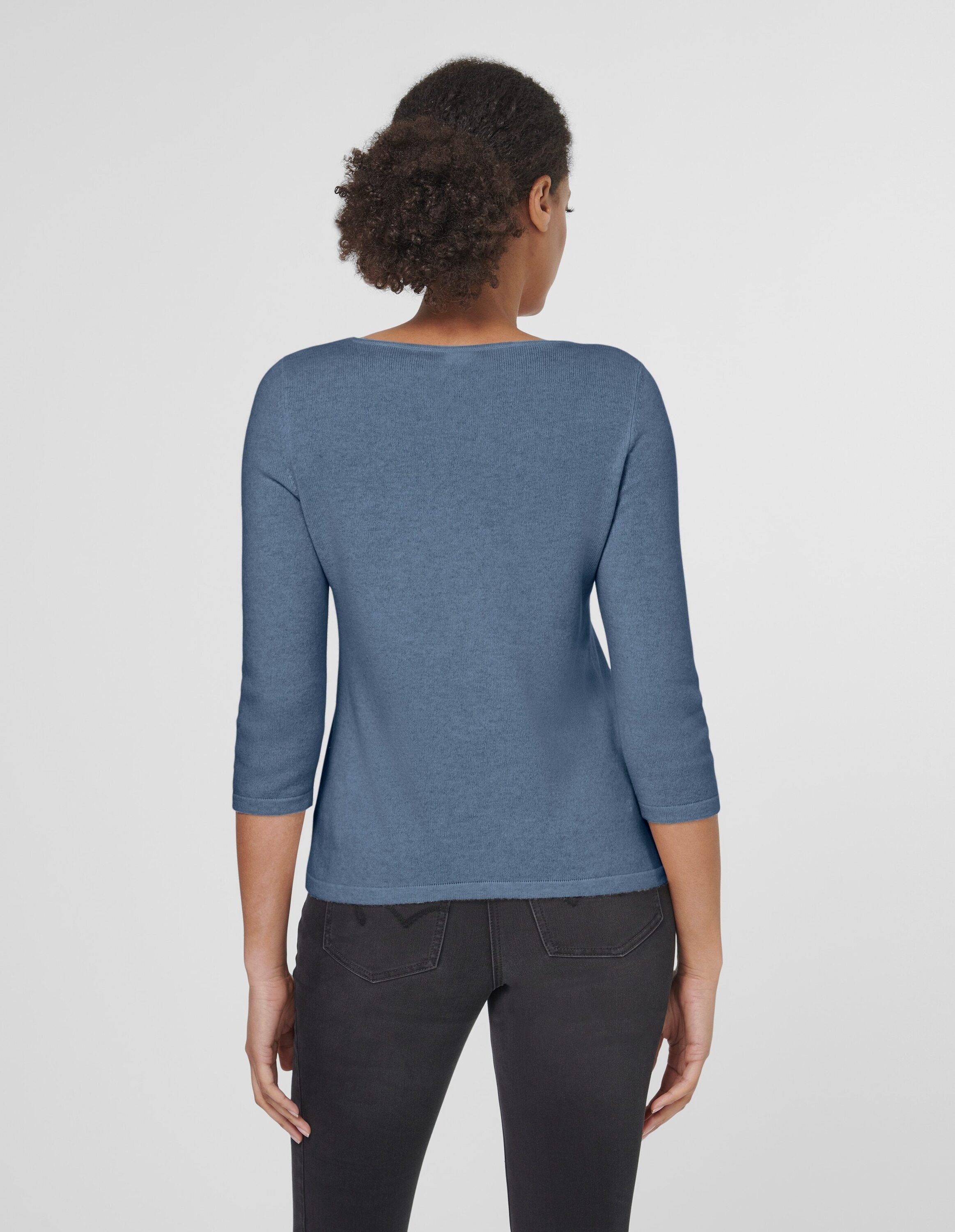 MADELEINE Longpullover »Pullover Kaschmirpullover mit U-Boot-Ausschnitt«