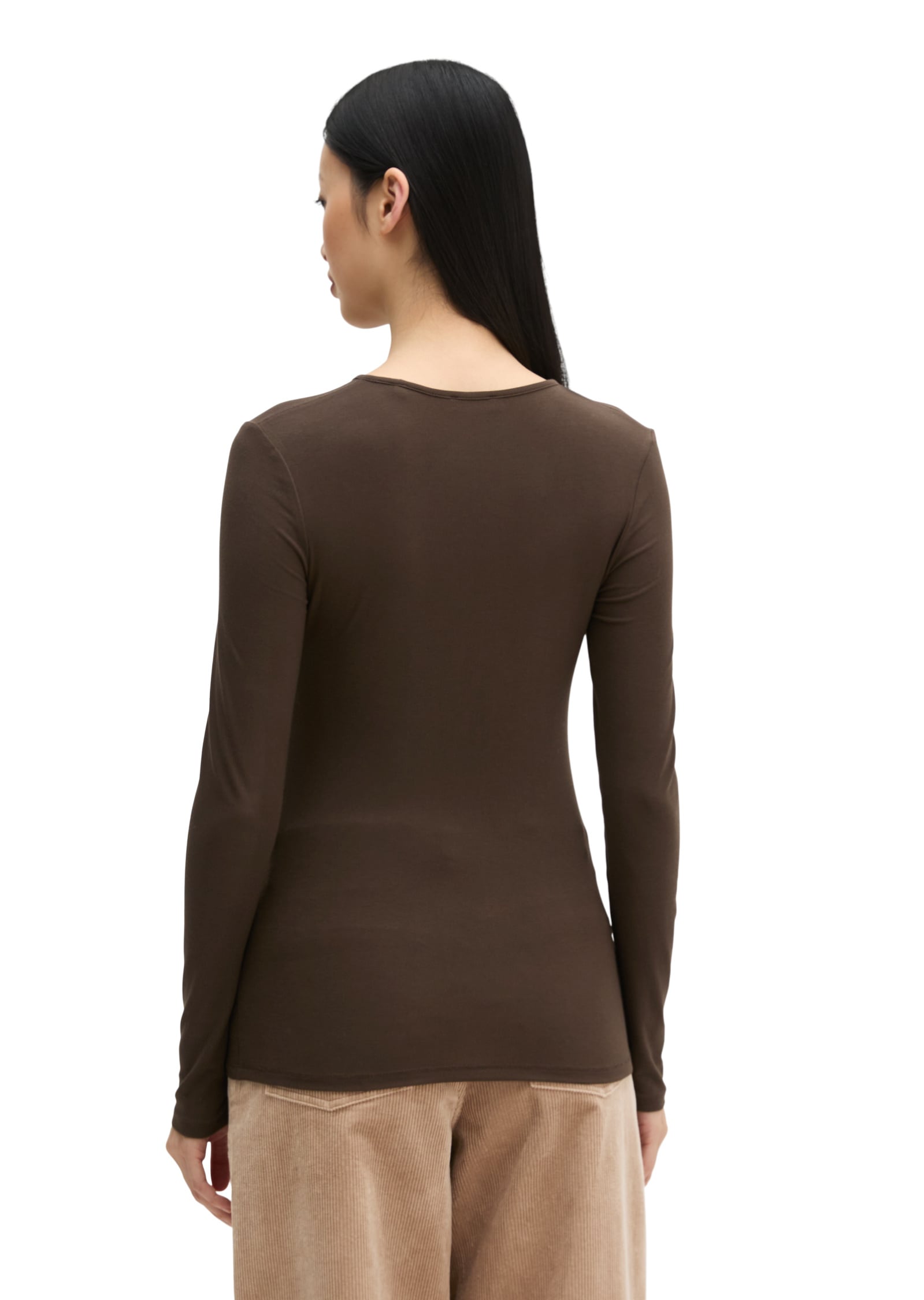 Marc O'Polo Langarmshirt »aus TENCEL™ Modal-Stretch«