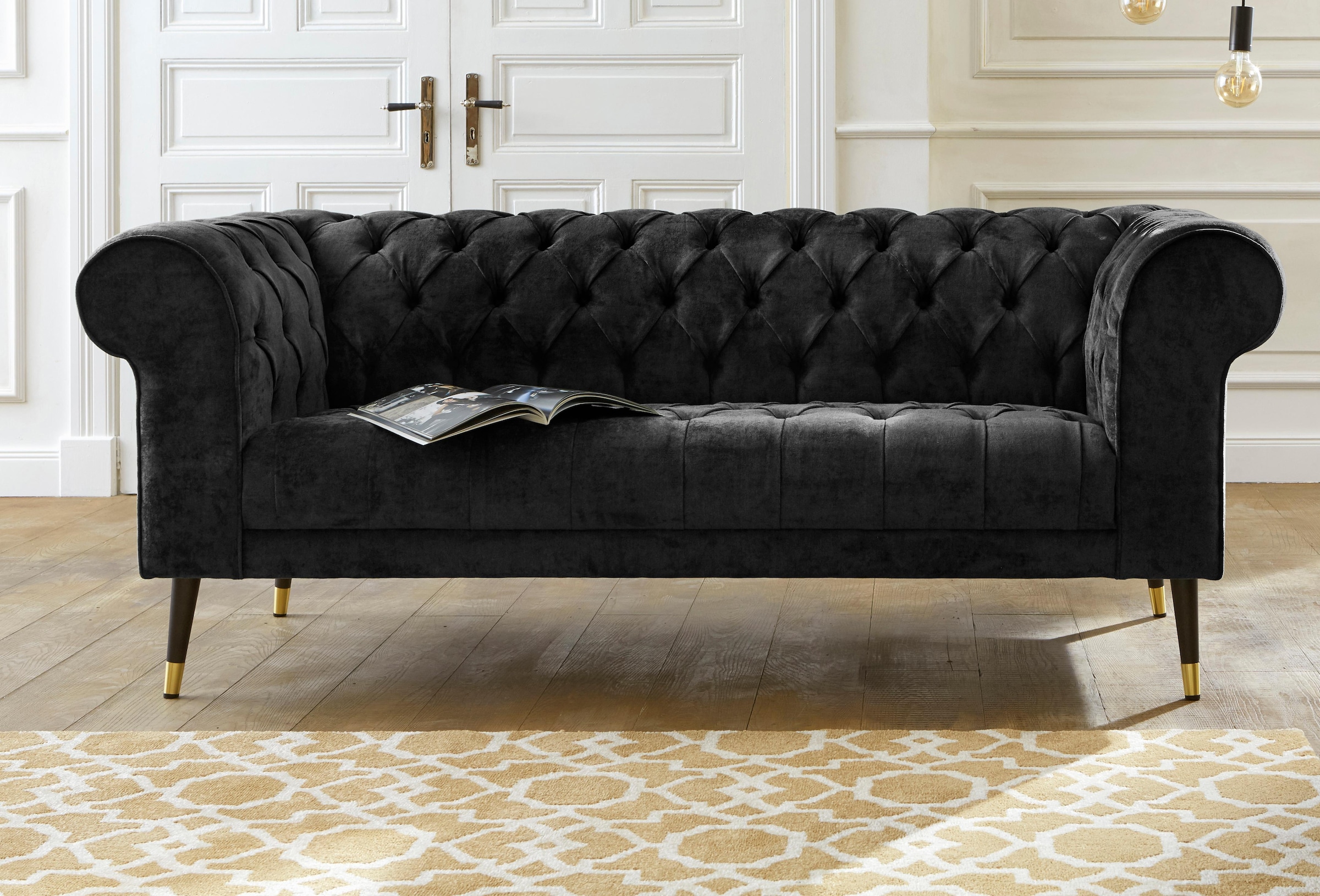 Home affaire Chesterfield-Sofa "Tinnum" günstig online kaufen