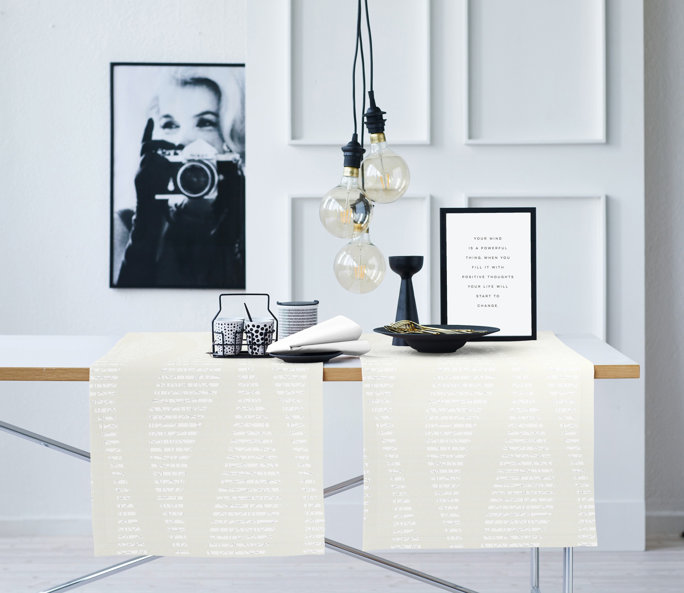 APELT Tischläufer "Vinka, LOFT STYLE, Jacquard" günstig online kaufen
