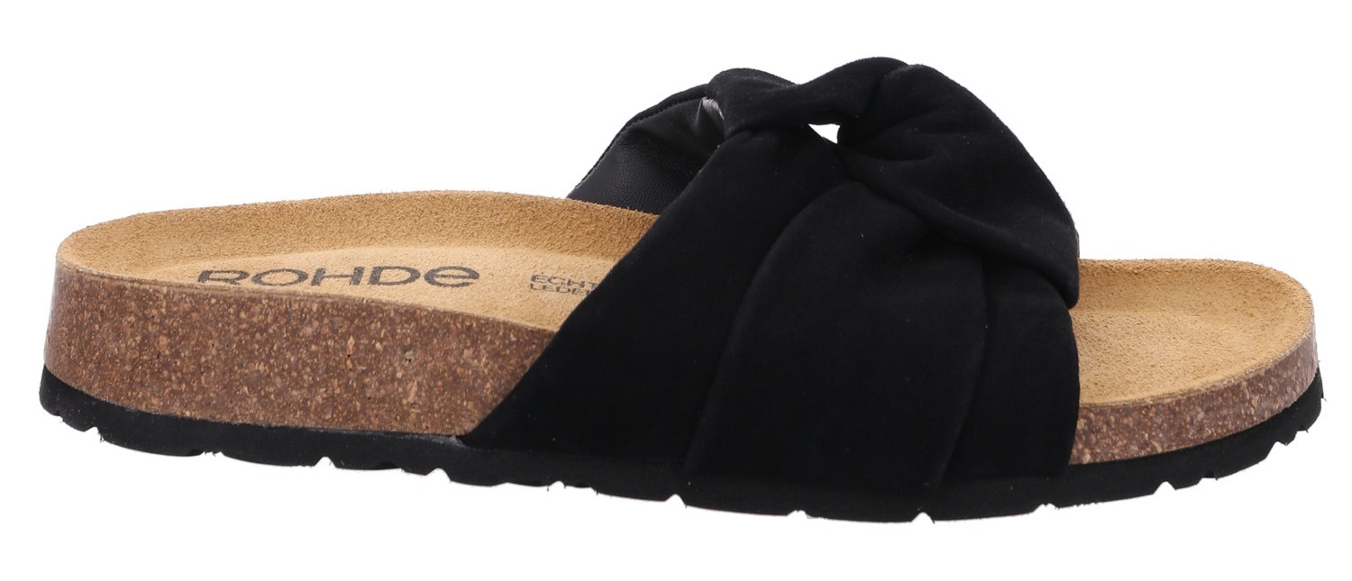 Thumbnail - Rohde Pantolette "MILANO" Sommerschuh, Strandschuh, Urlaubschuh, Schlappen, Hausschuh