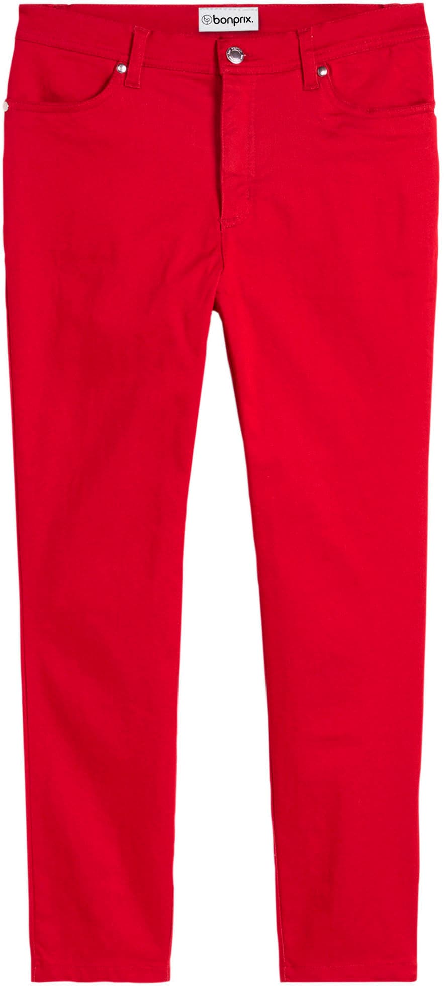 bonprix Stretch-Hose »Stretchhose aus Baumwolle«  aus Baumwolle, Polyester und Elasthan, Slim Fit Passform, 7/8-Länge