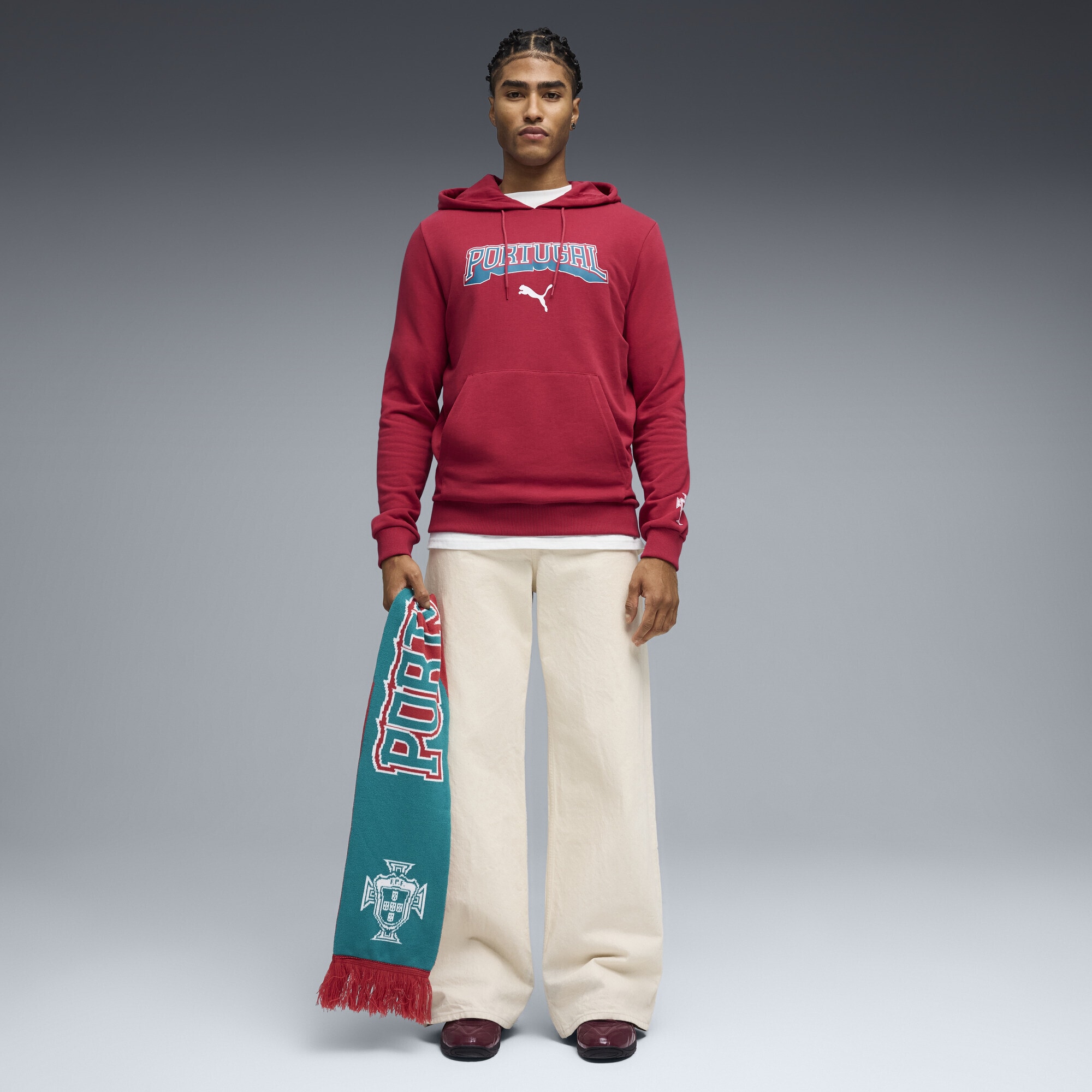 PUMA Hoodie »Portugal ftblCulture Hoodie Herren«
