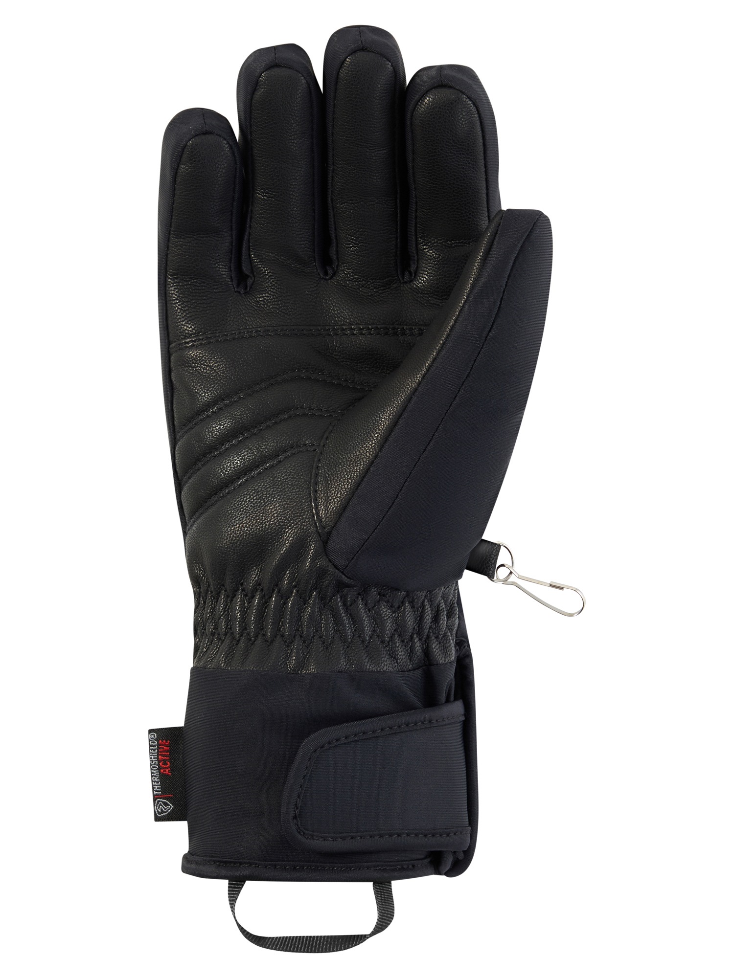 Ziener Skihandschuhe »KJARTA AQUASHIELD® DAMEN« wasserdicht, winddicht, atmungsaktiv, Wollwattierung, Lederinnenhand