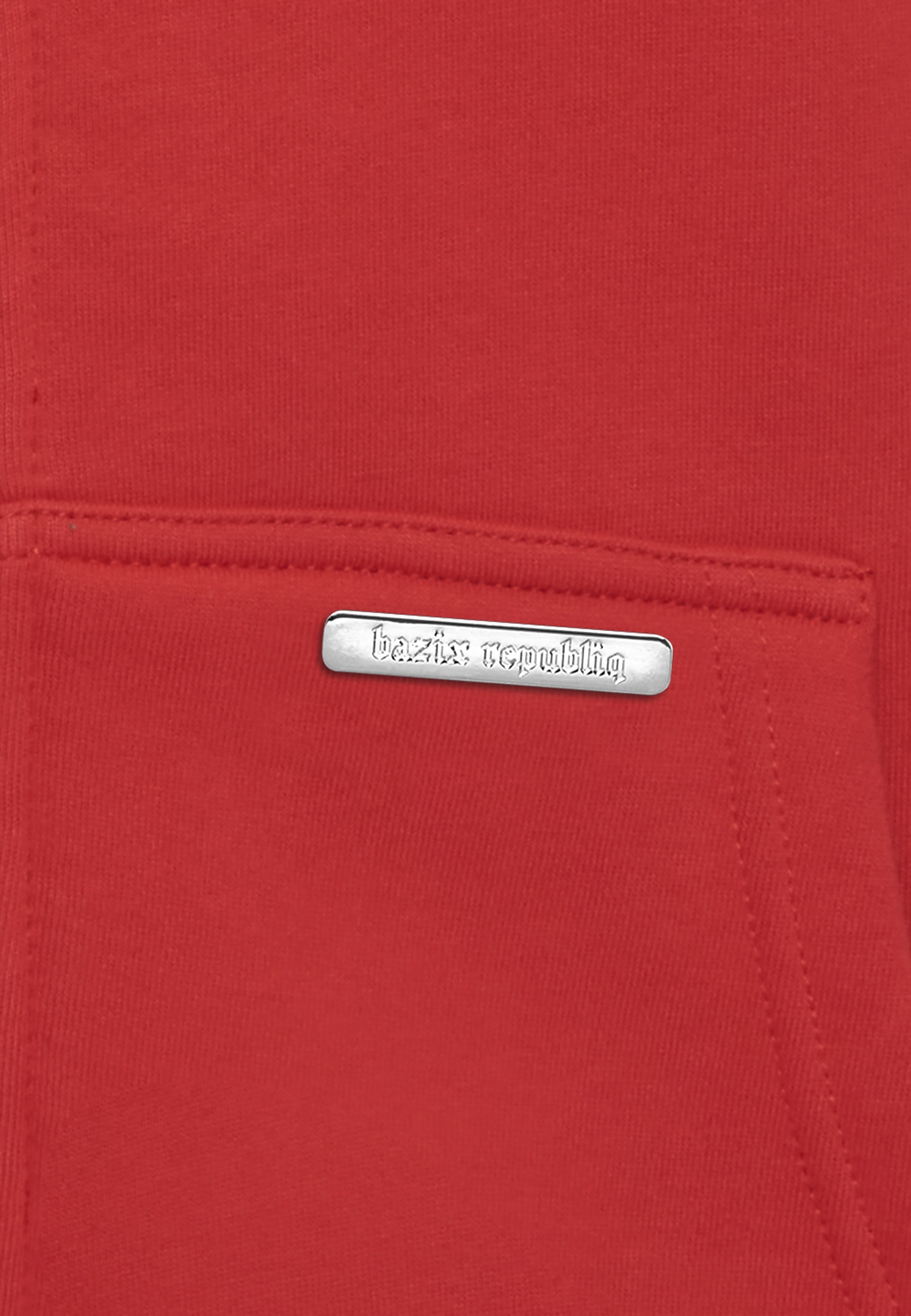 Thumbnail - Dropsize Kapuzenpullover "Dropsize Herren Bazix Republiq Super Heavy Blank Zip-Hoodie" 1 tlg.