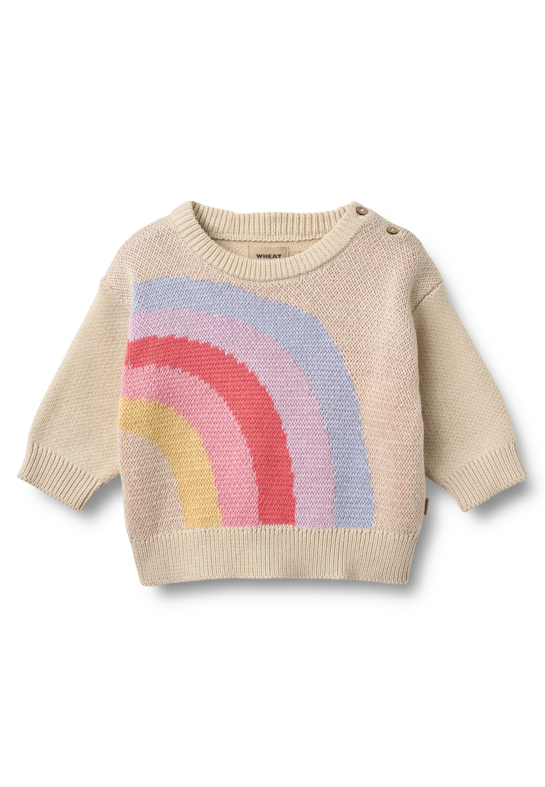 WHEAT Sweater "WHEAT Jacquard Pullover Solveig"