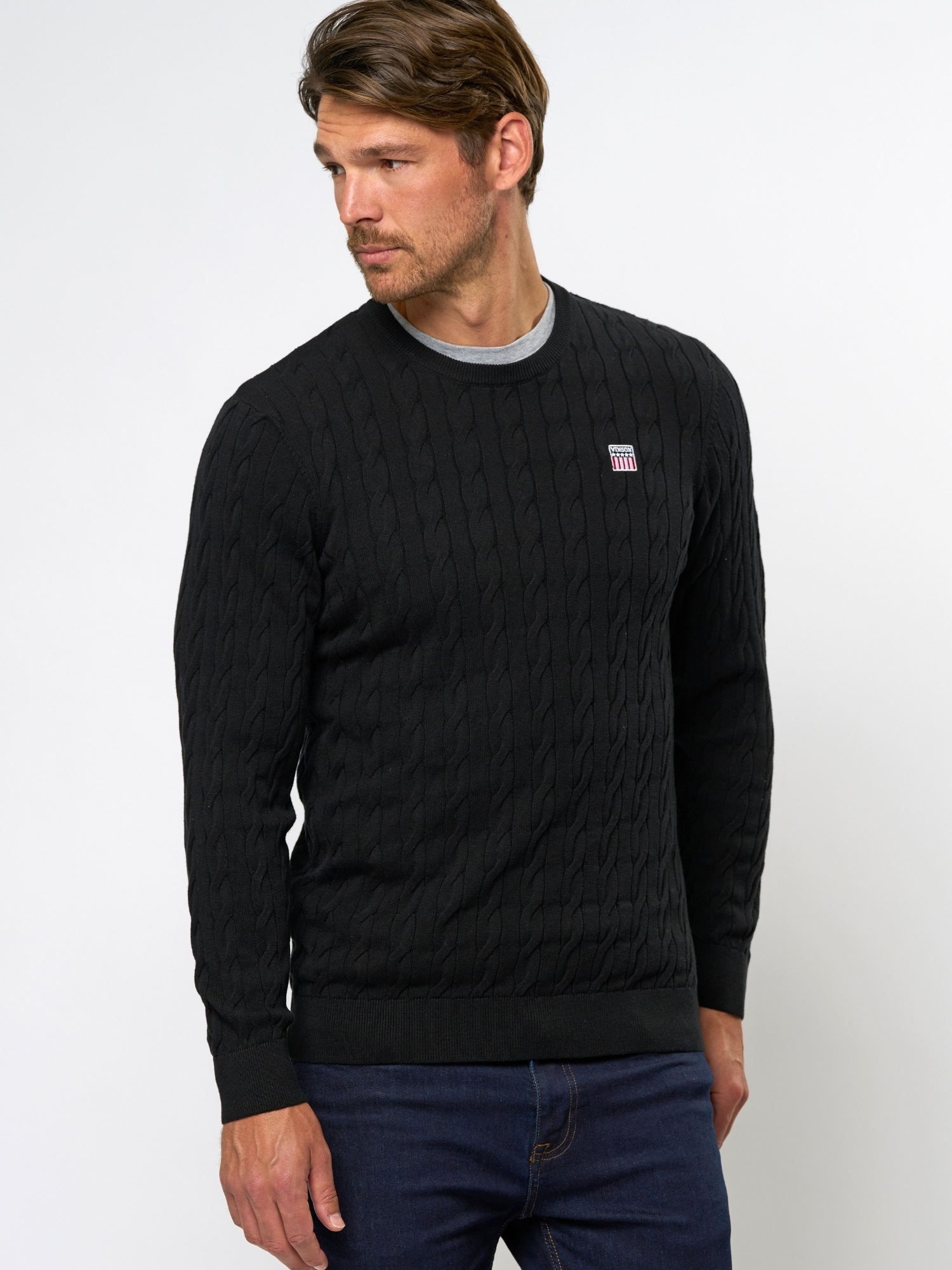 VINSON Strickpullover »VINSON Sweater Grant«
