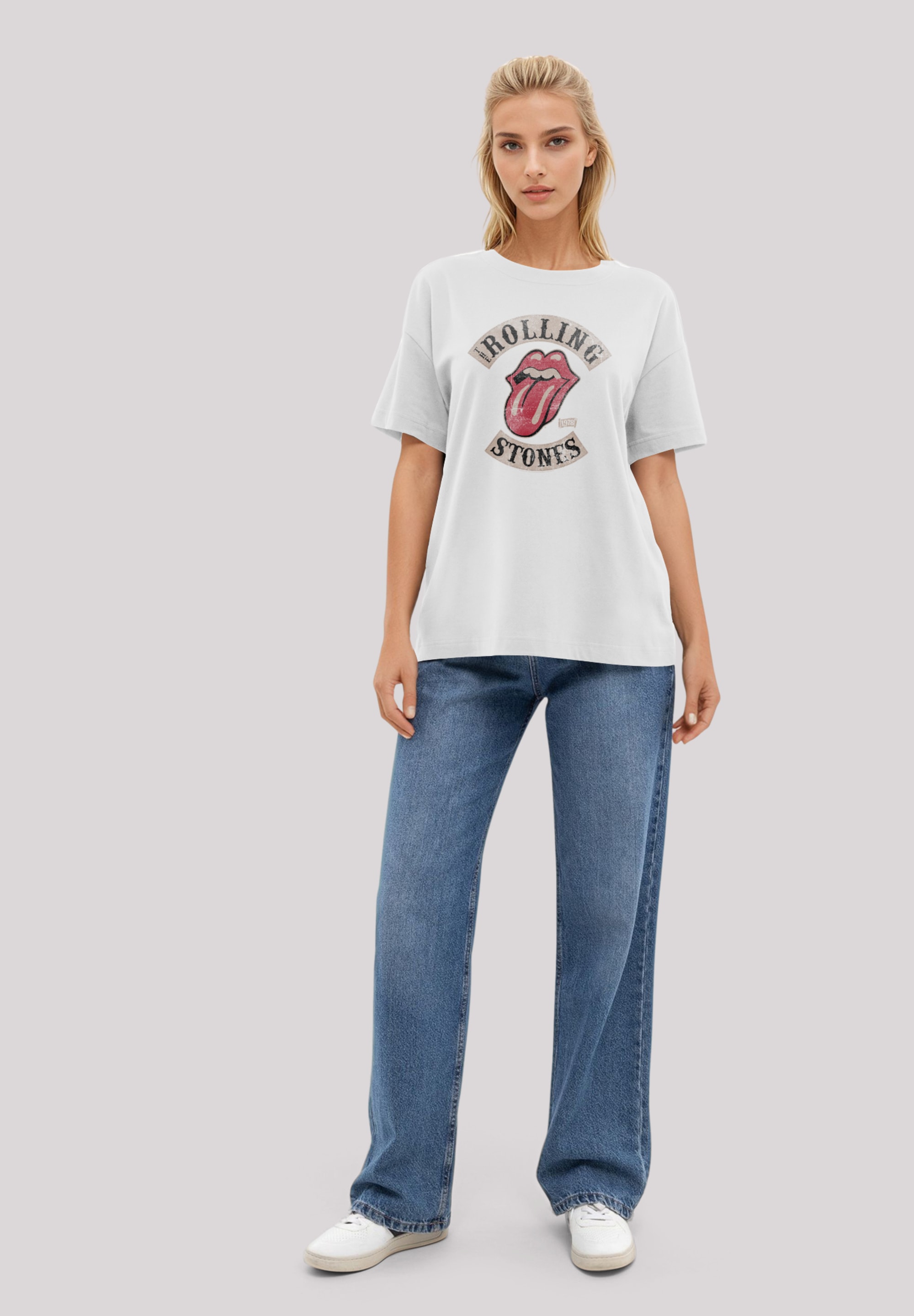 F4NT4STIC T-Shirt »The Rolling Stones Tour '78«, Premium Qualität Streetwear