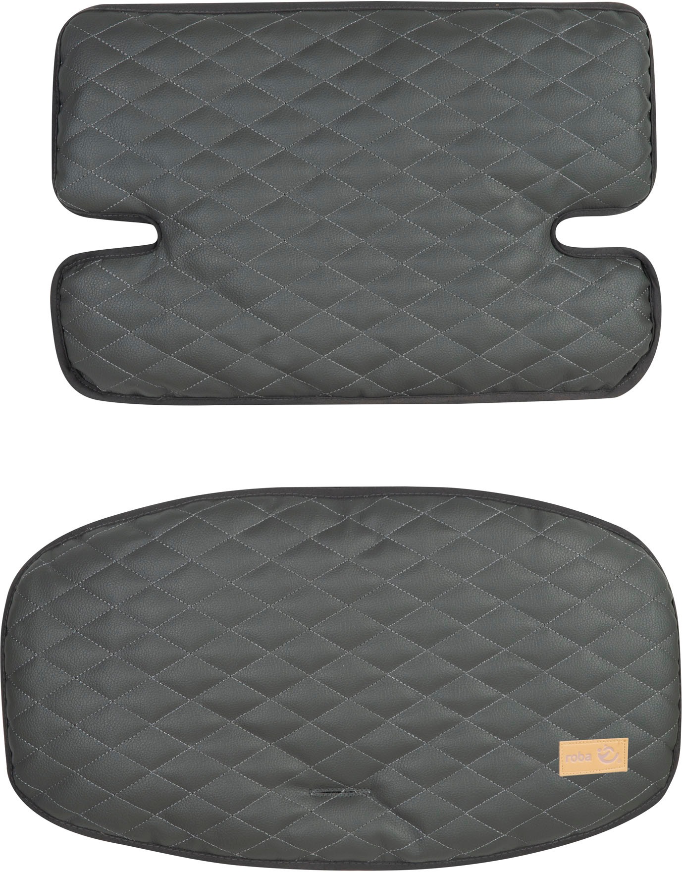 roba Sitzverkleinerer "Sit Up Luxe, graphite gesteppt, 2-teilig", (2 tlg.)