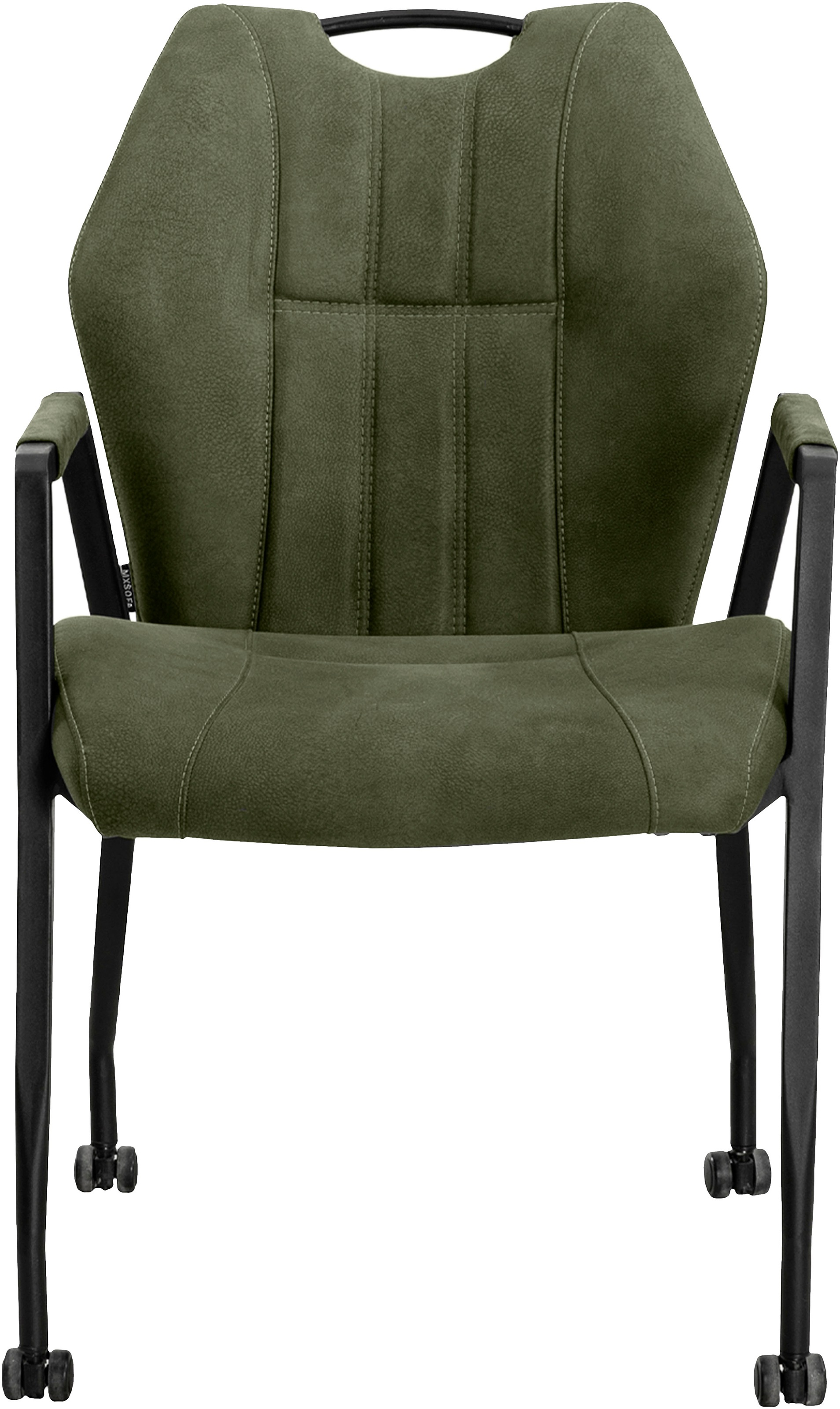 OMG Design Armlehnstuhl "Point" (Set) 2 Stk.Esszimmerstuhl mit Rollen, Büro günstig online kaufen