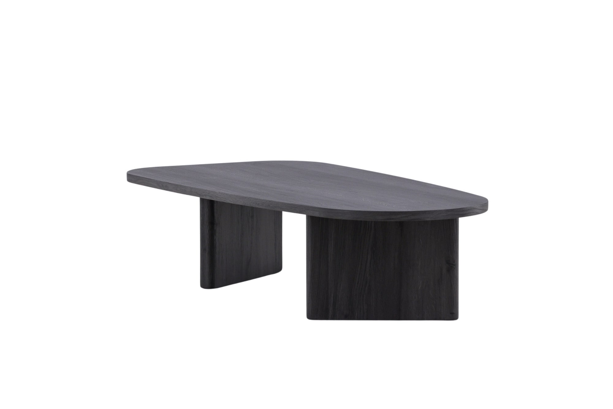 Venture Home Couchtisch Sofatisch, MDF, oval, flach, großzügig, modern