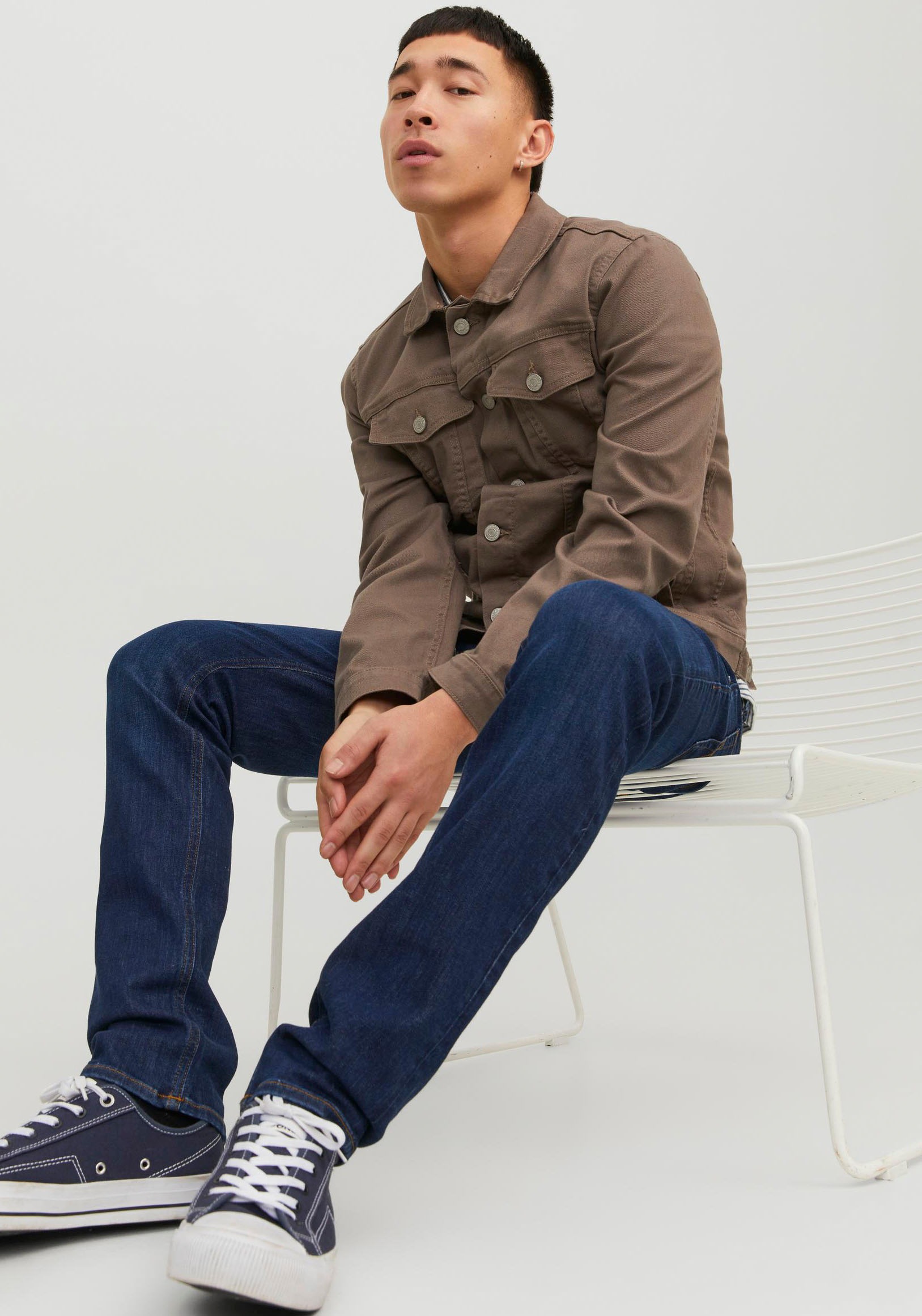 Jack & Jones Slim-fit-Jeans »JJIGLENN JJORIGINAL«