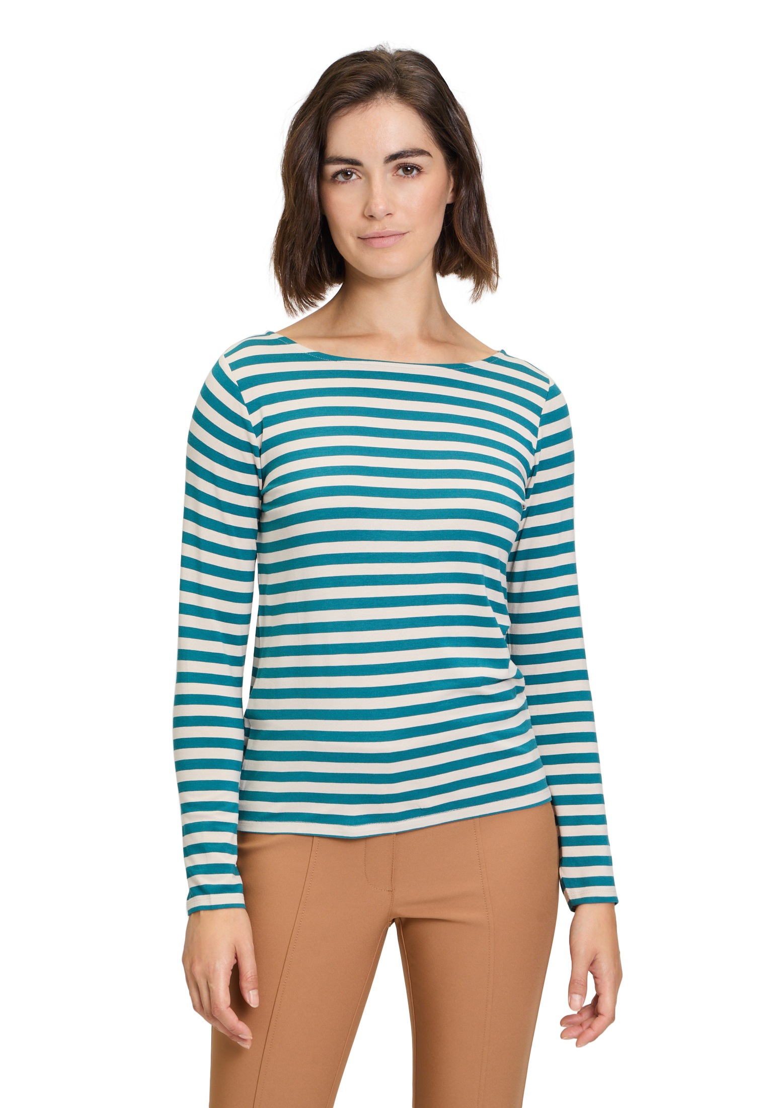 Kurzarmshirt »Betty Barclay Ringelshirt mit U-Boot-Ausschnitt«, Muster