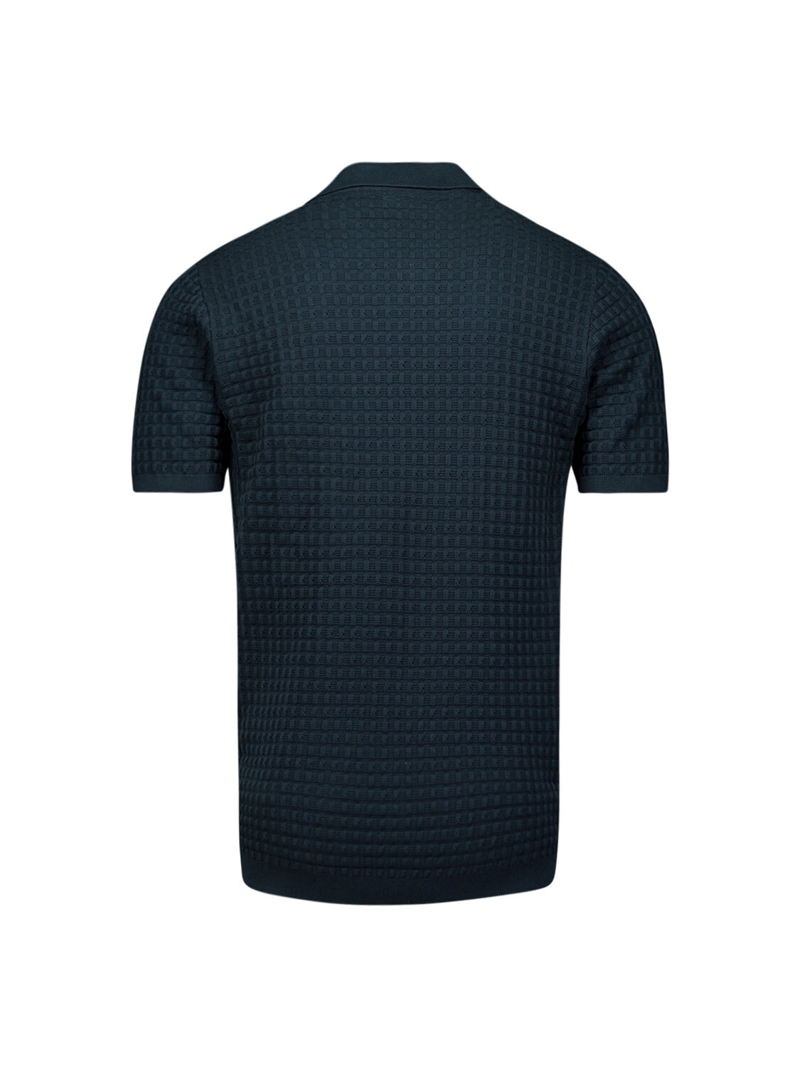 NO EXCESS T-Shirt »No Excess Poloshirt mit kurzen Ärmeln«